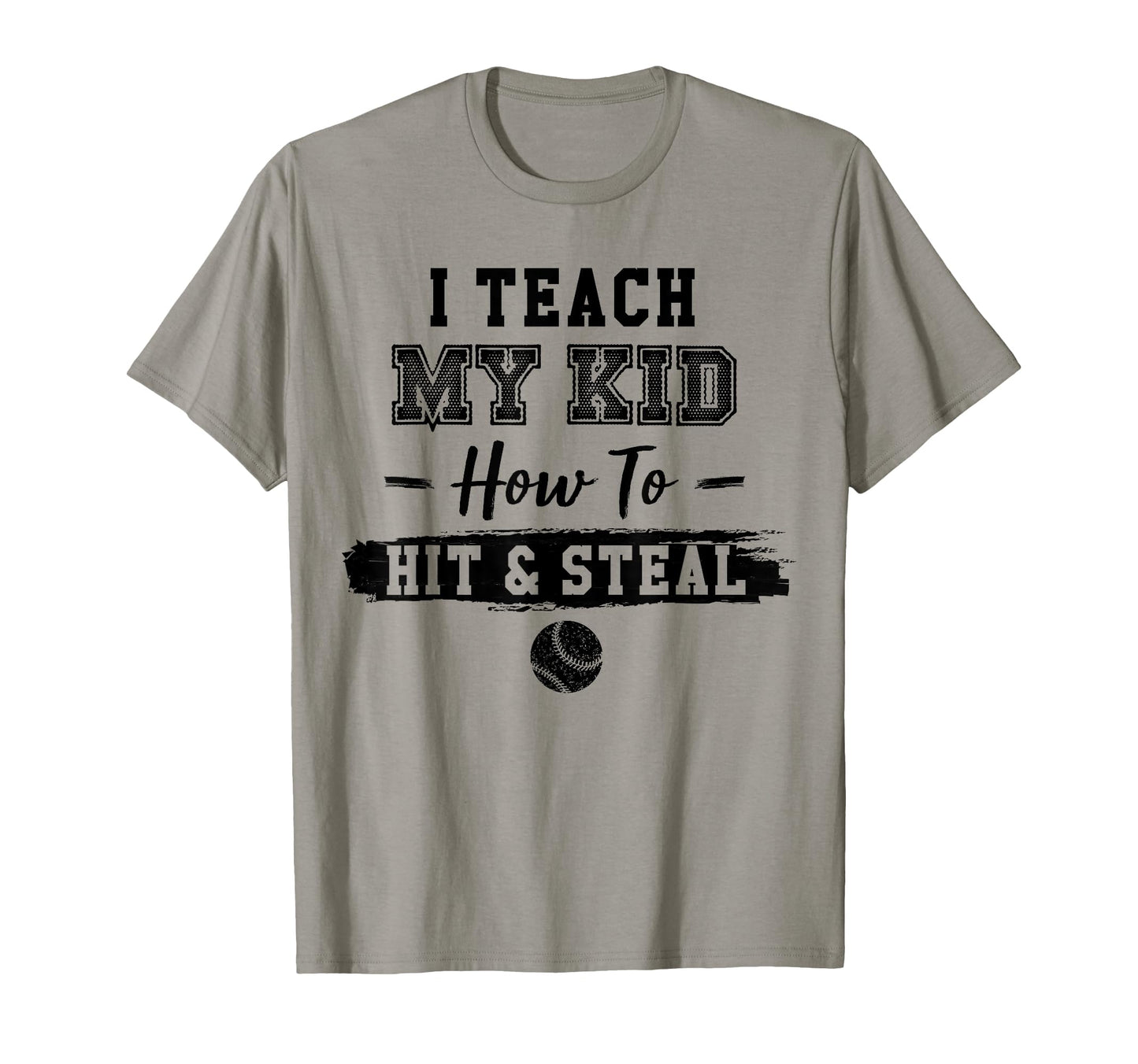 Baseball Funny Softball Fathers Day Gift T-Shirt - Custom Art Print Unisex - T-Shirt, Sweatshirt, Hoodie