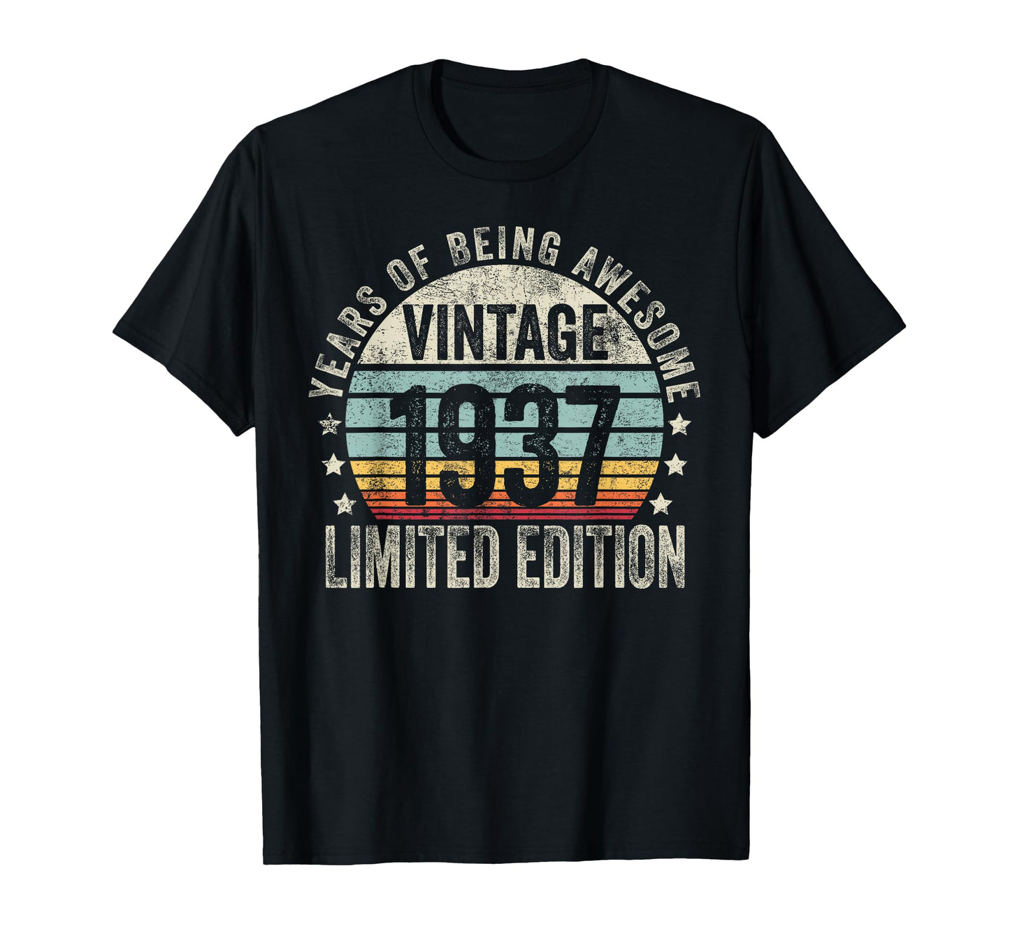 1937 T Shirts Funny 1937 Birthday T-Shirt - Fun Novelty Design for Adults - T-Shirt, Sweatshirt, Hoodie