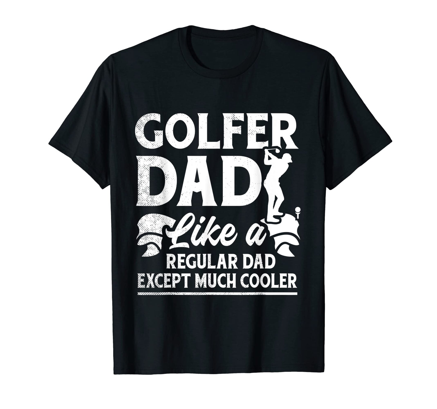 Golf Cooler Regular Dad Funny Theme T-Shirt - Custom Art Print for Adults - T-Shirt, Sweatshirt, Hoodie