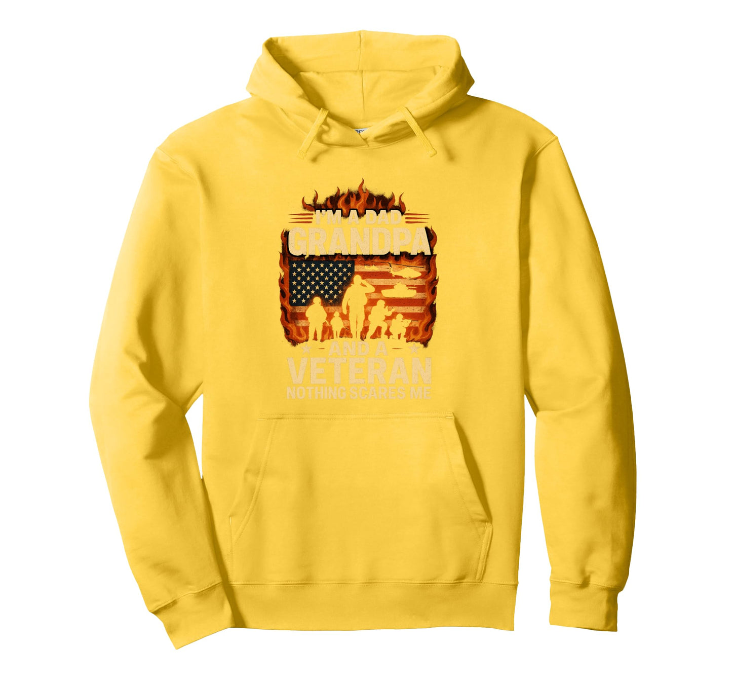 Im Dad Gramdpa Veteran Papa Fathers Day Hoodie - Fun Novelty Design Unisex - T-Shirt, Sweatshirt, Hoodie