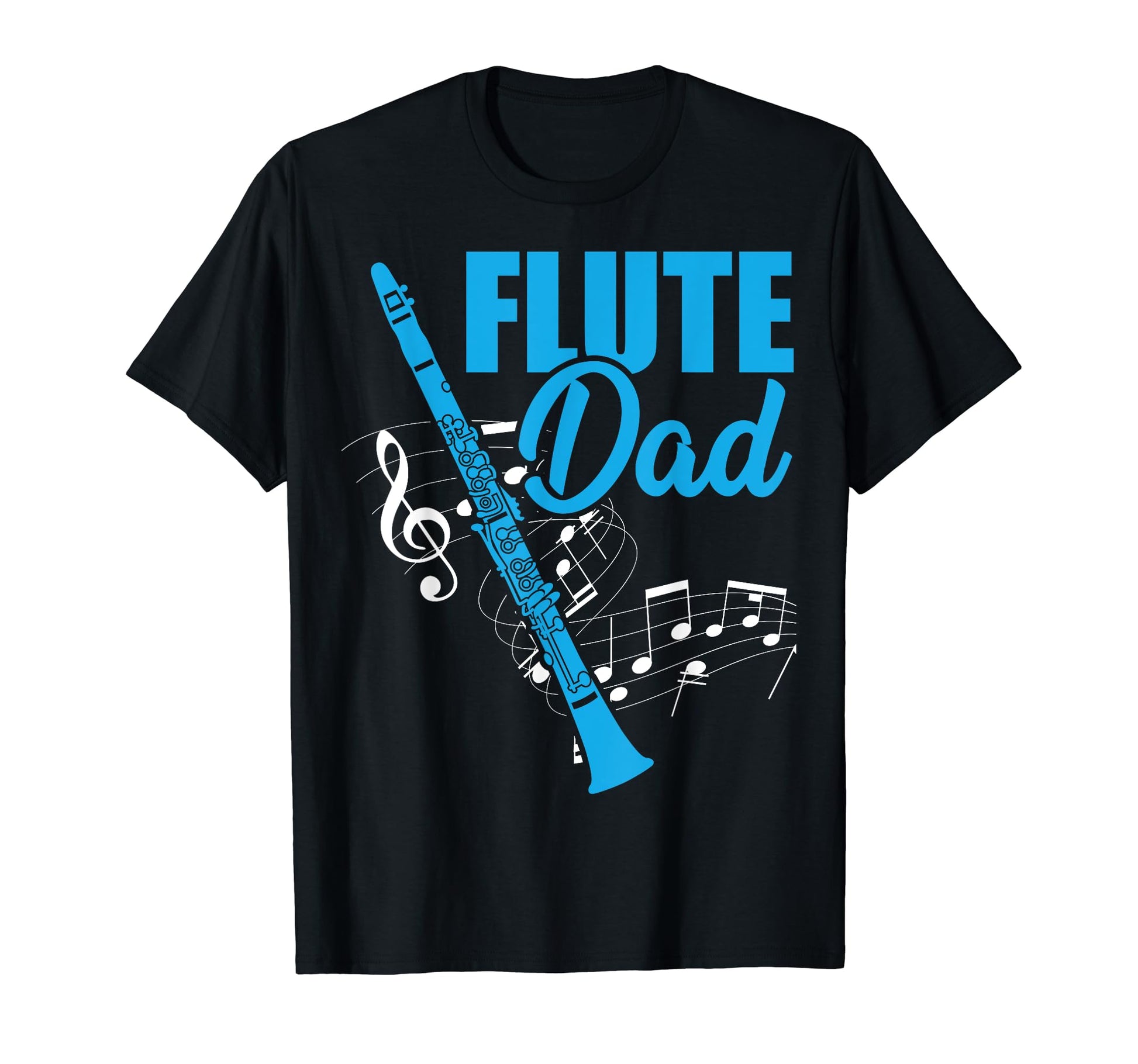 Flute Dad Funny Flutist Fathers Day T-Shirt - Aesthetic Graphic Men Women - T-Shirt, Sweatshirt, Hoodie