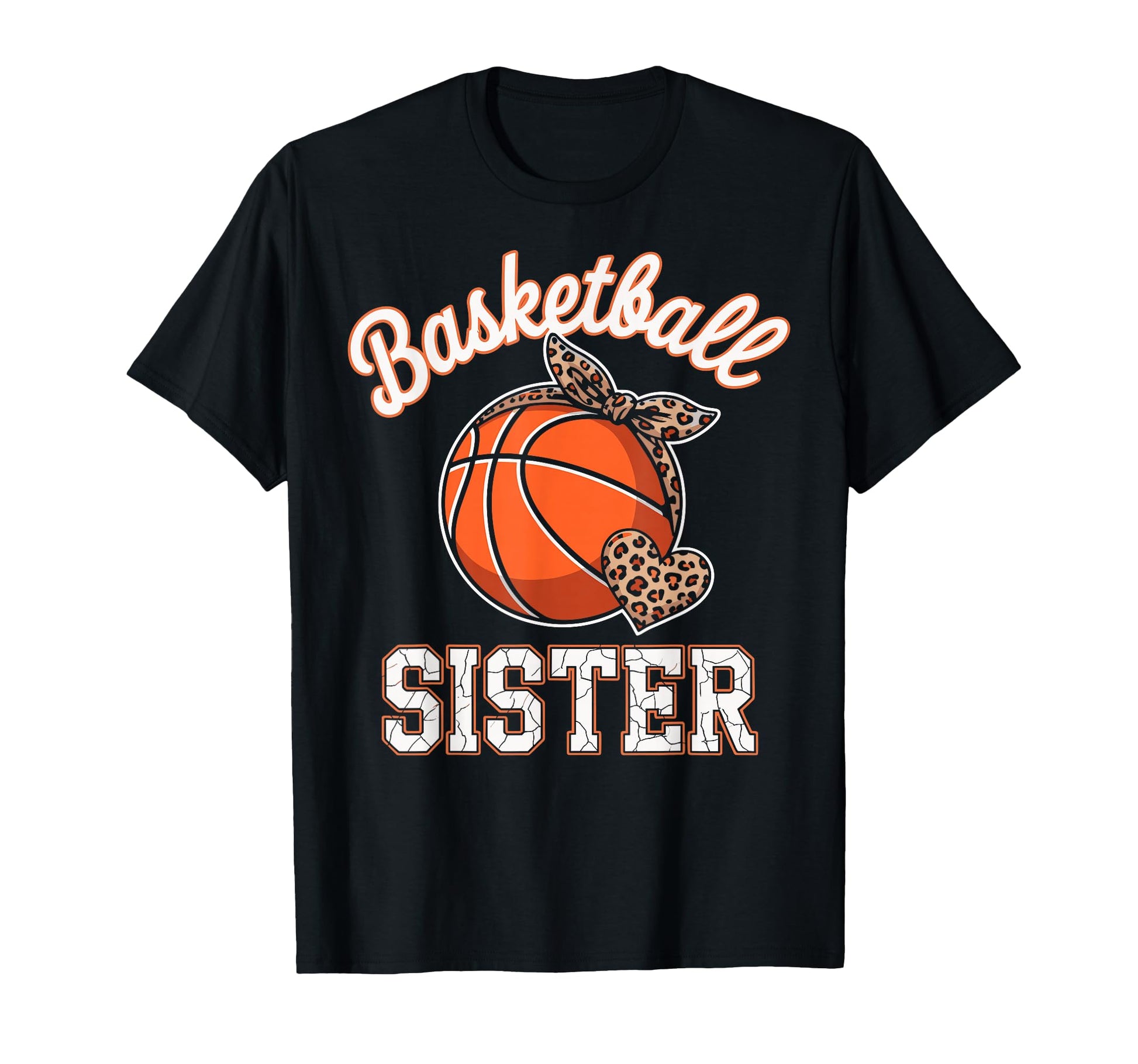 Basketball Player Sister Fan Animal Bandana T-Shirt - Graphic Print Unisex - T-Shirt, Sweatshirt, Hoodie