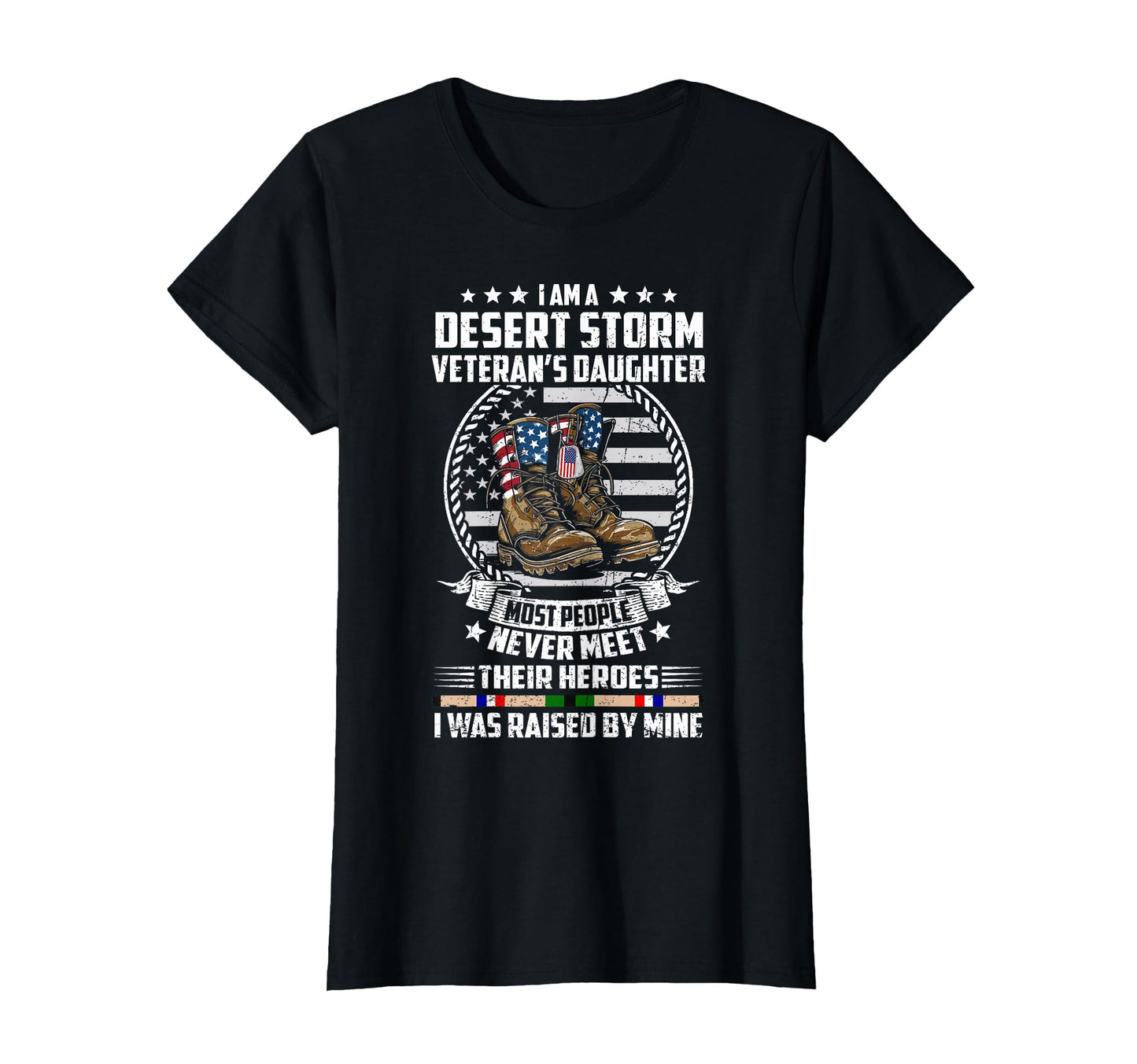 Proud Desert Storm Veteran Daughter I T-Shirt - Unique Graphic for Adults - T-Shirt, Sweatshirt, Hoodie