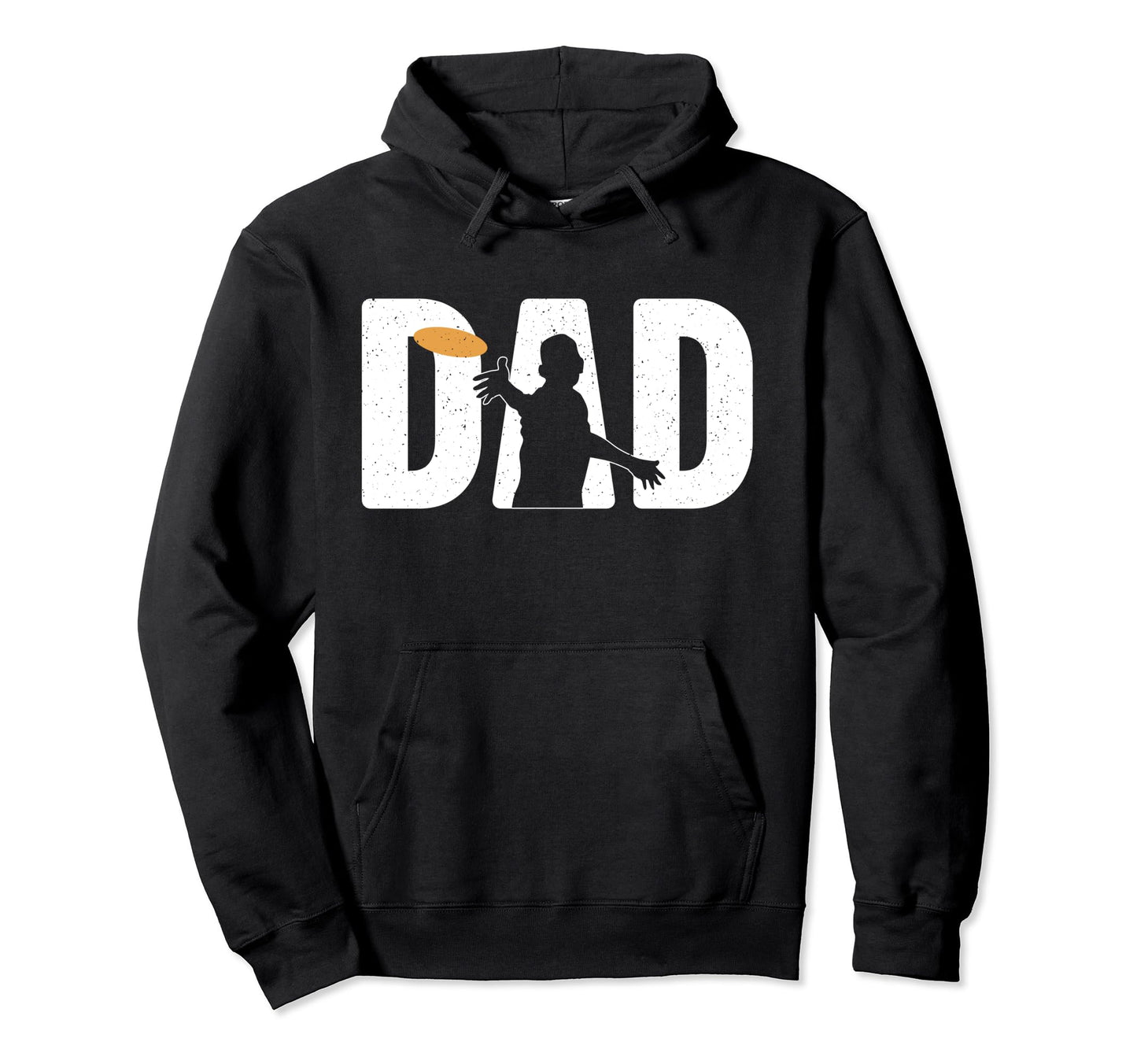 Disc Golf Art Dad Father Disc Hoodie - Casual Everyday Wear for Adults - T-Shirt, Sweatshirt, Hoodie