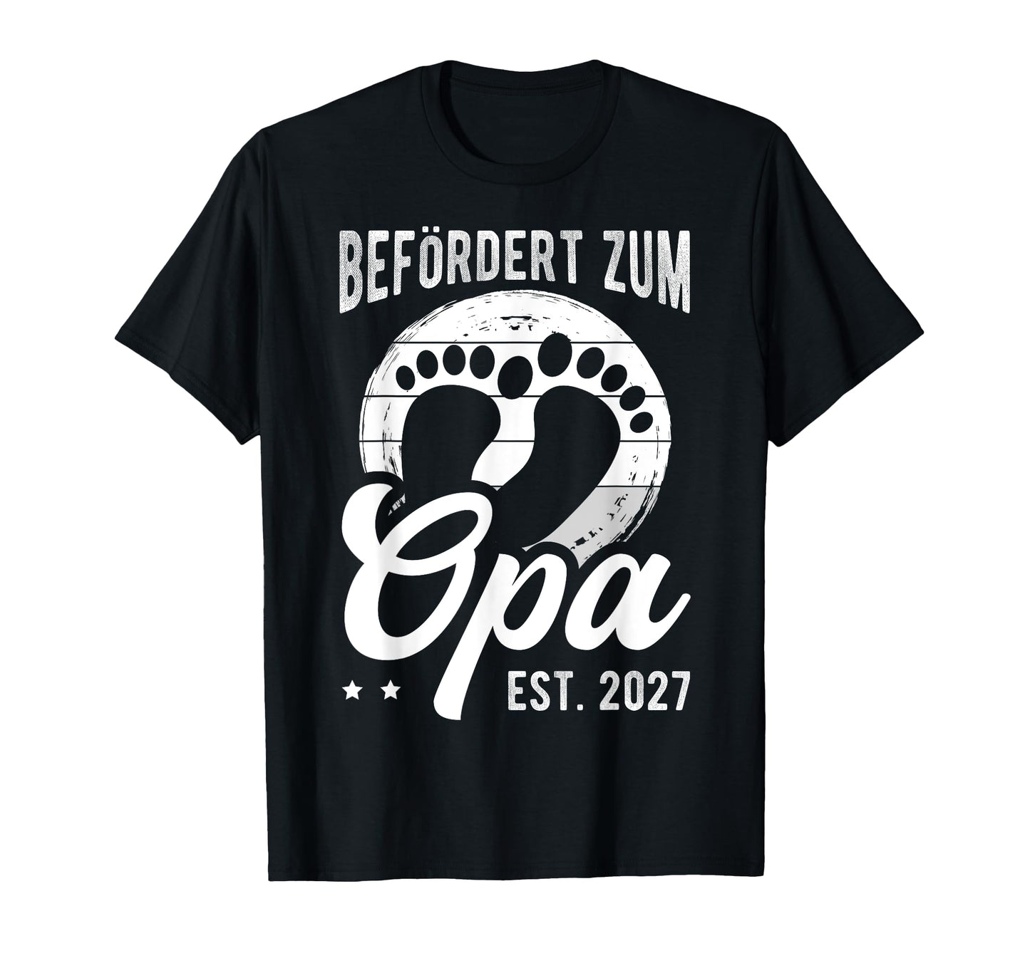 Promoted To Grandpa Est 2027 Promoted T-Shirt - Unique Graphic for Adults - T-Shirt, Sweatshirt, Hoodie