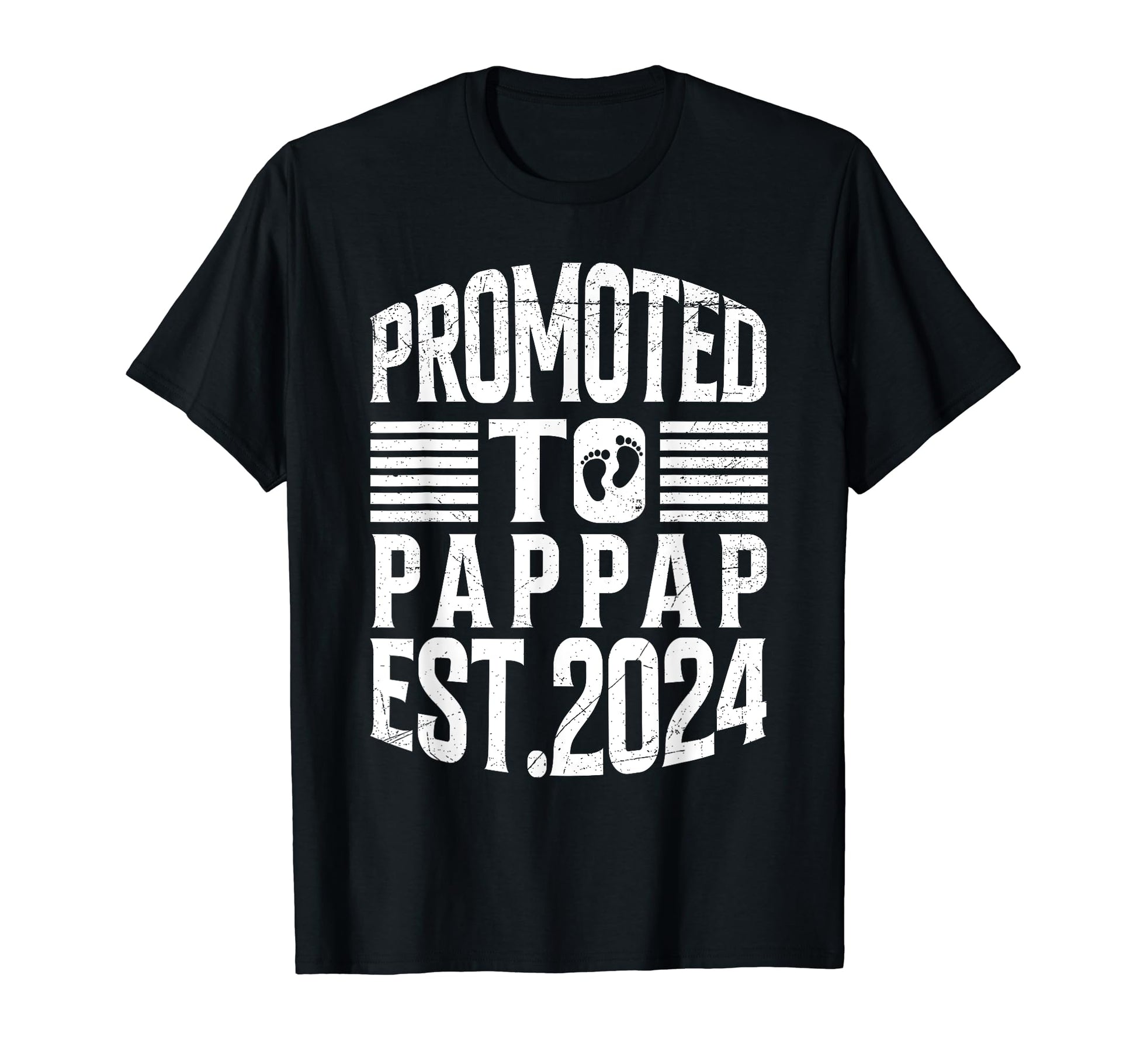 Grandpa Est 2024 Pregnancy Announcement T-Shirt - Graphic Print Men Women - T-Shirt, Sweatshirt, Hoodie