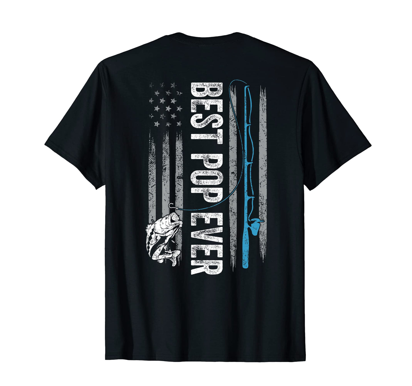 Mens Fishing Dad Fisherman Best Pop T-Shirt - Aesthetic Graphic for Adults - T-Shirt, Sweatshirt, Hoodie