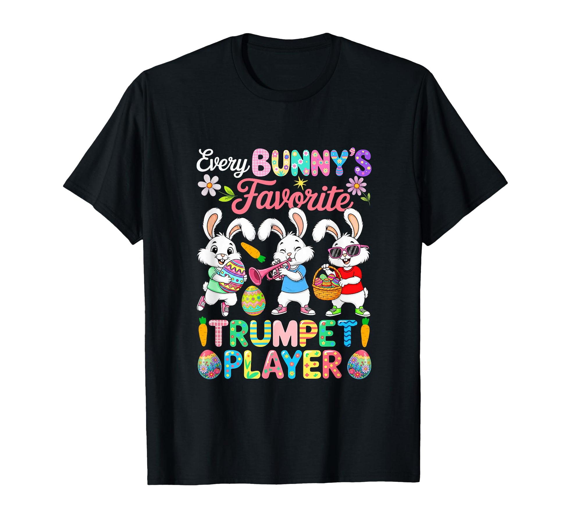 Bunnys Favorite Trumpet Player T-Shirt - Streetwear Style Unisex - T-Shirt, Sweatshirt, Hoodie