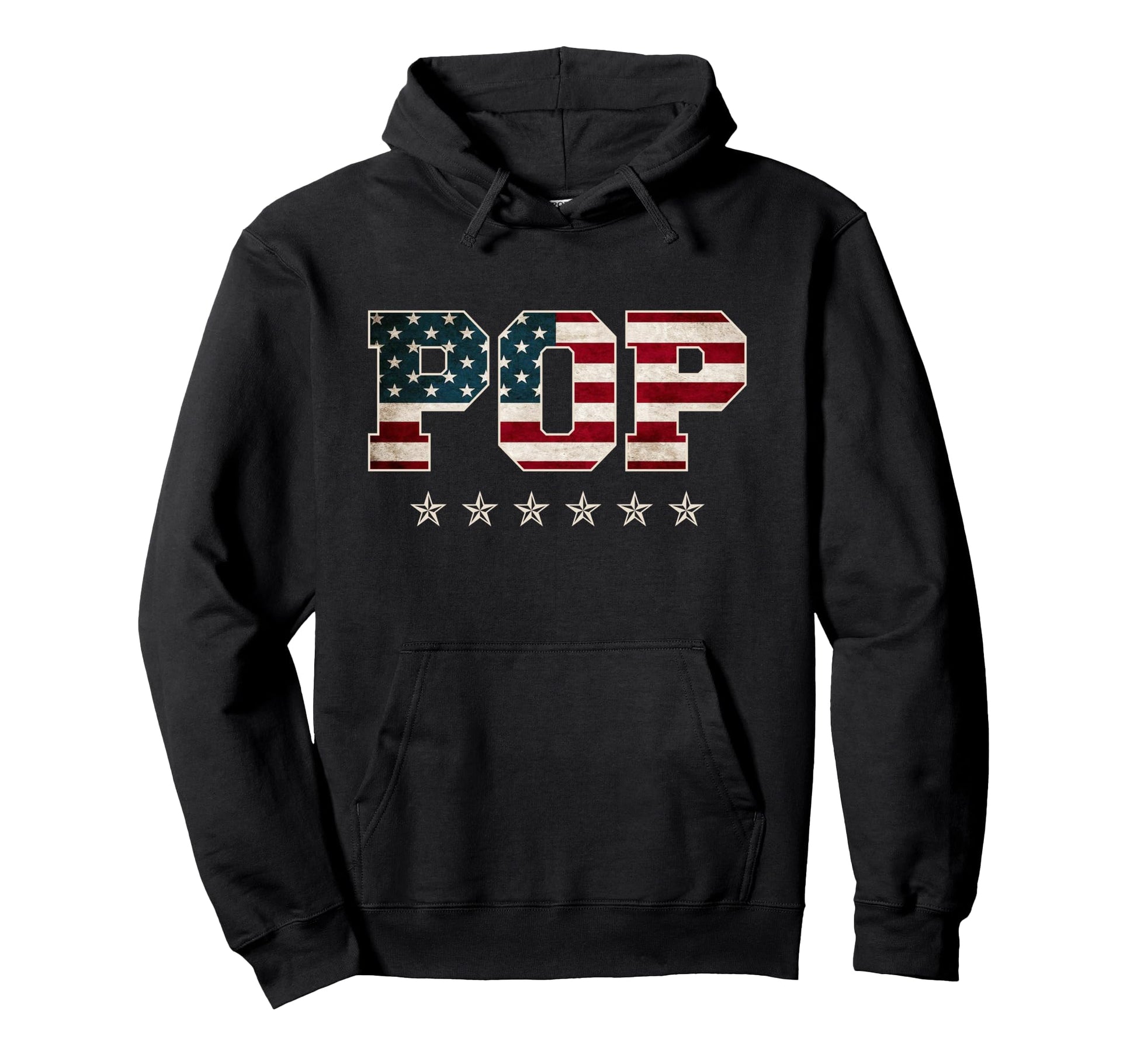 Pop Fathers Day American Flag 4Th July Hoodie - Streetwear Style Unisex - T-Shirt, Sweatshirt, Hoodie