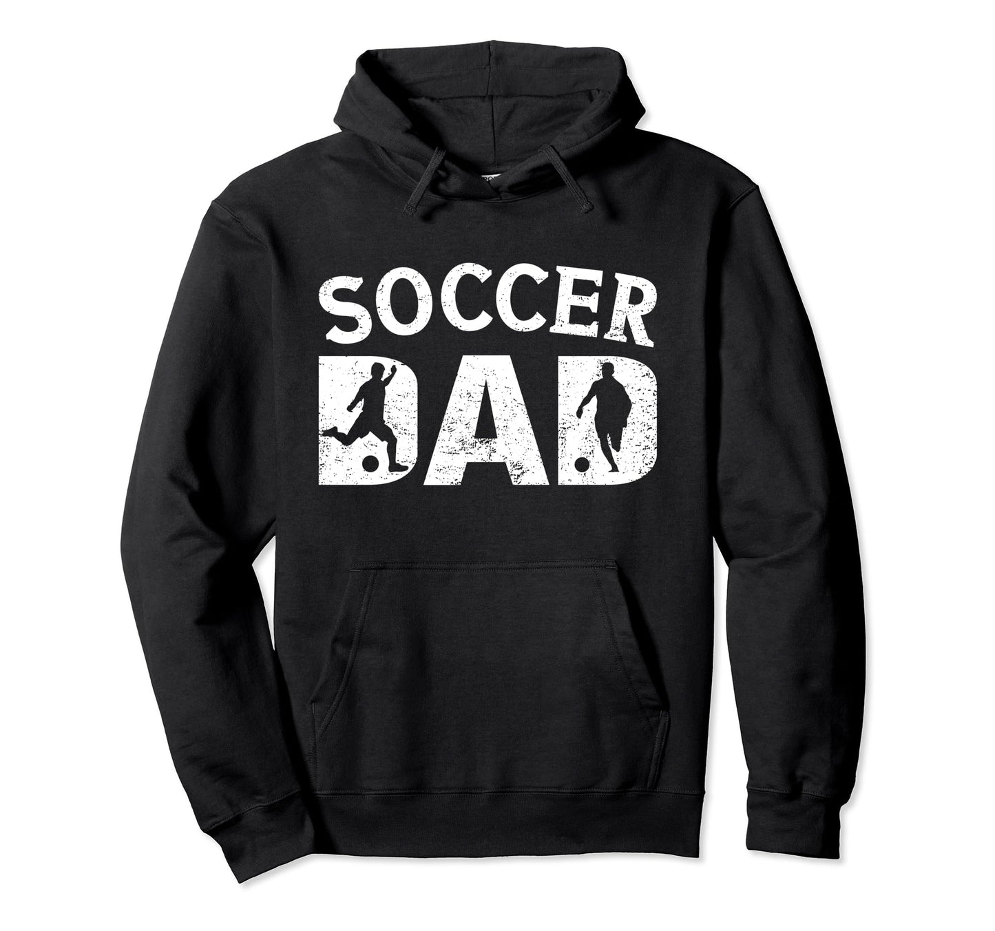 Soccer Dad Coach Fathers Day Soccer Hoodie - Minimalist Print for Adults - T-Shirt, Sweatshirt, Hoodie