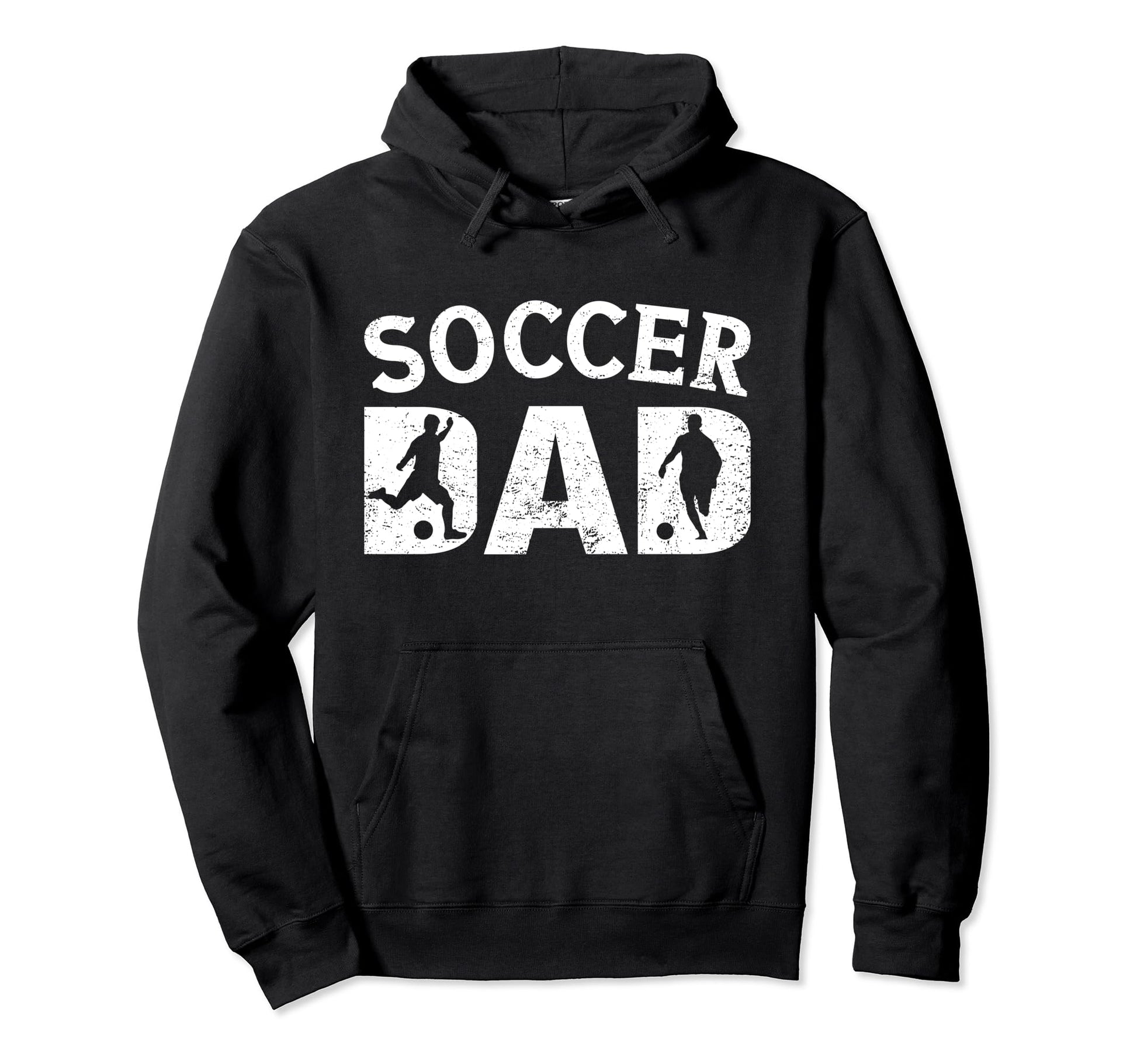 Soccer Dad Coach Fathers Day Soccer Hoodie - Minimalist Print for Adults - T-Shirt, Sweatshirt, Hoodie