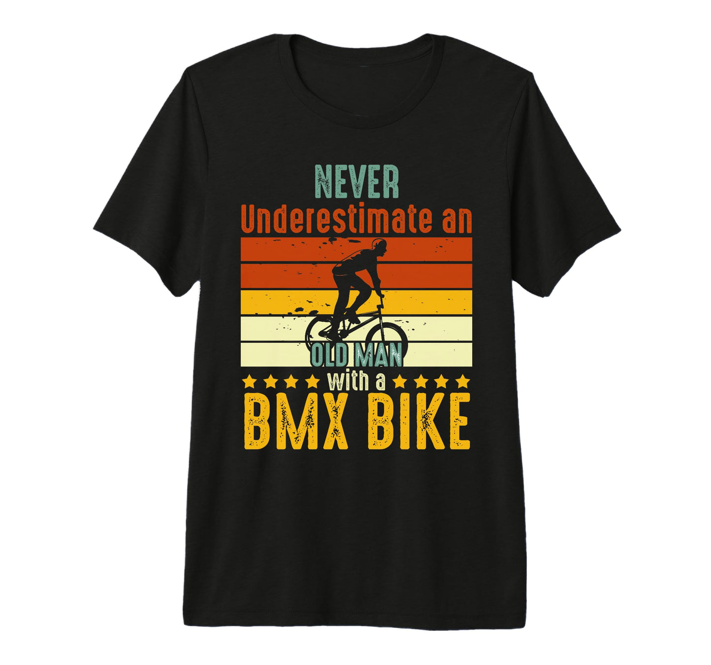 Bmx Dad Old Bmx Bike Riding Fatthers T-Shirt - Aesthetic Graphic Unisex - T-Shirt, Sweatshirt, Hoodie