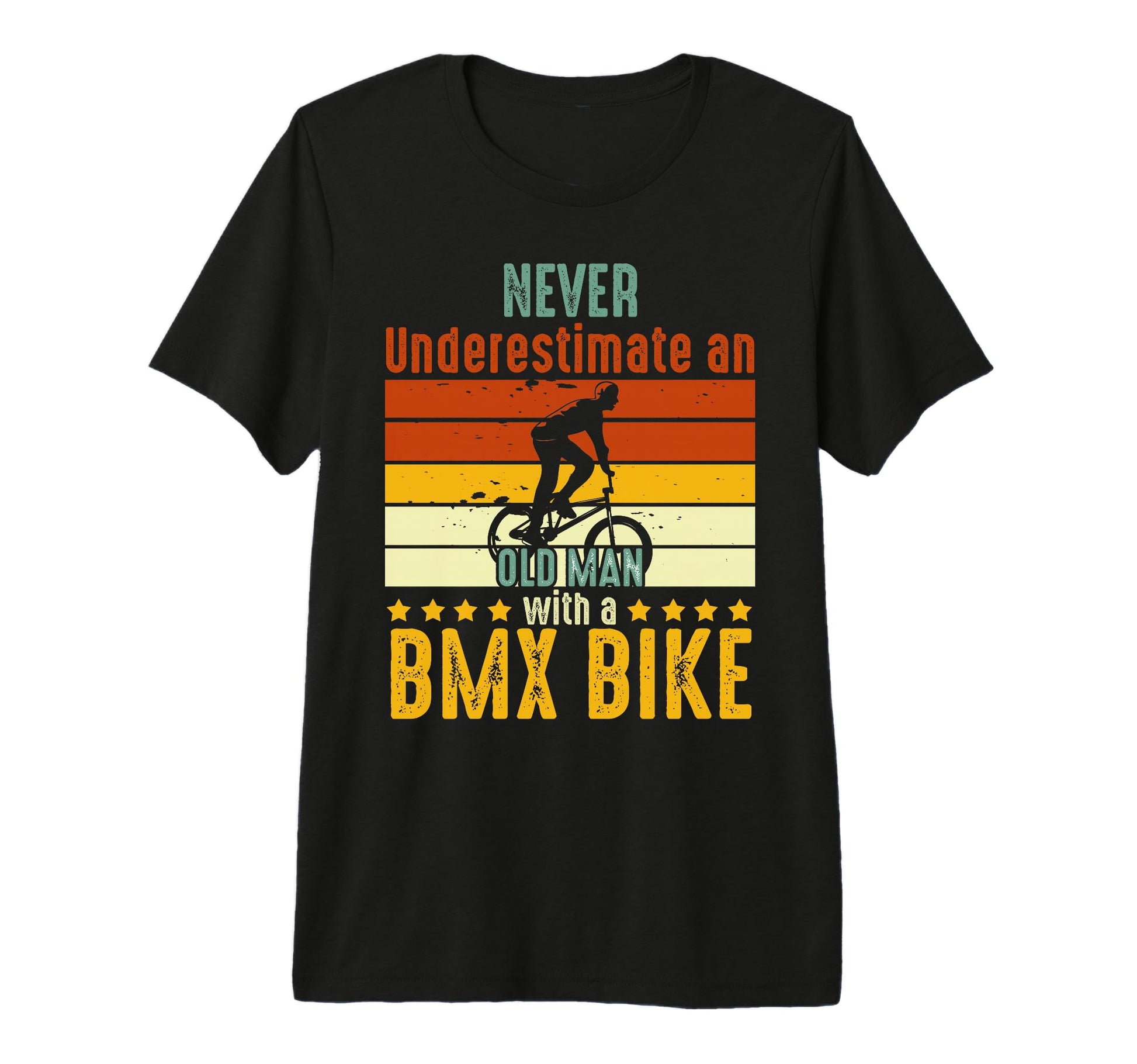 Bmx Dad Old Bmx Bike Riding Fatthers T-Shirt - Aesthetic Graphic Unisex - T-Shirt, Sweatshirt, Hoodie