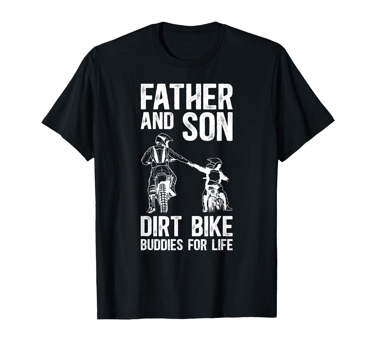 Dirt Bike Father And Son Dirt Bike T-Shirt - Aesthetic Graphic for Adults - T-Shirt, Sweatshirt, Hoodie