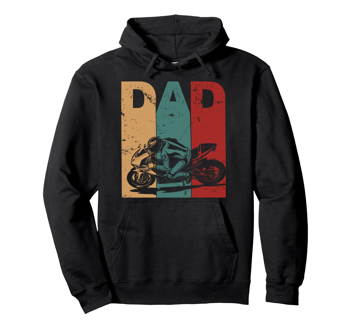 Sport Bike Dad Fathers Day Motorcycle Hoodie - Unique Graphic Men Women - T-Shirt, Sweatshirt, Hoodie
