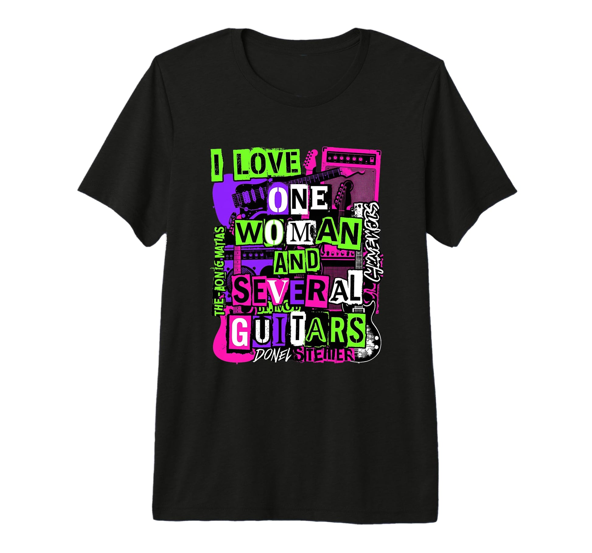 Funny Guitarist Guitar Lover T-Shirt - Fun Novelty Design for Adults - T-Shirt, Sweatshirt, Hoodie