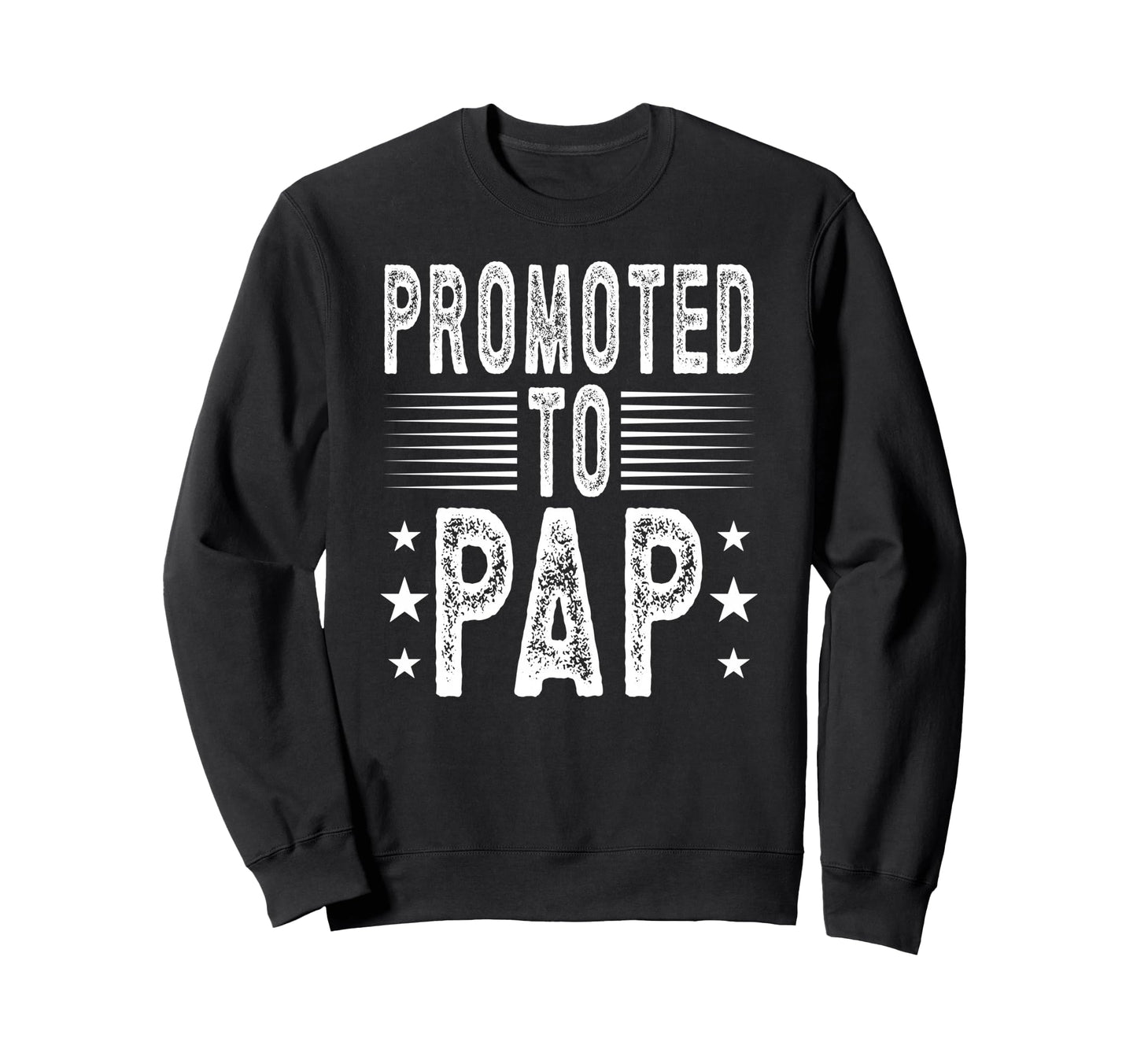 Promoted To Pap Future Pap Grandpa Sweatshirt - Minimalist Print Unisex - T-Shirt, Sweatshirt, Hoodie