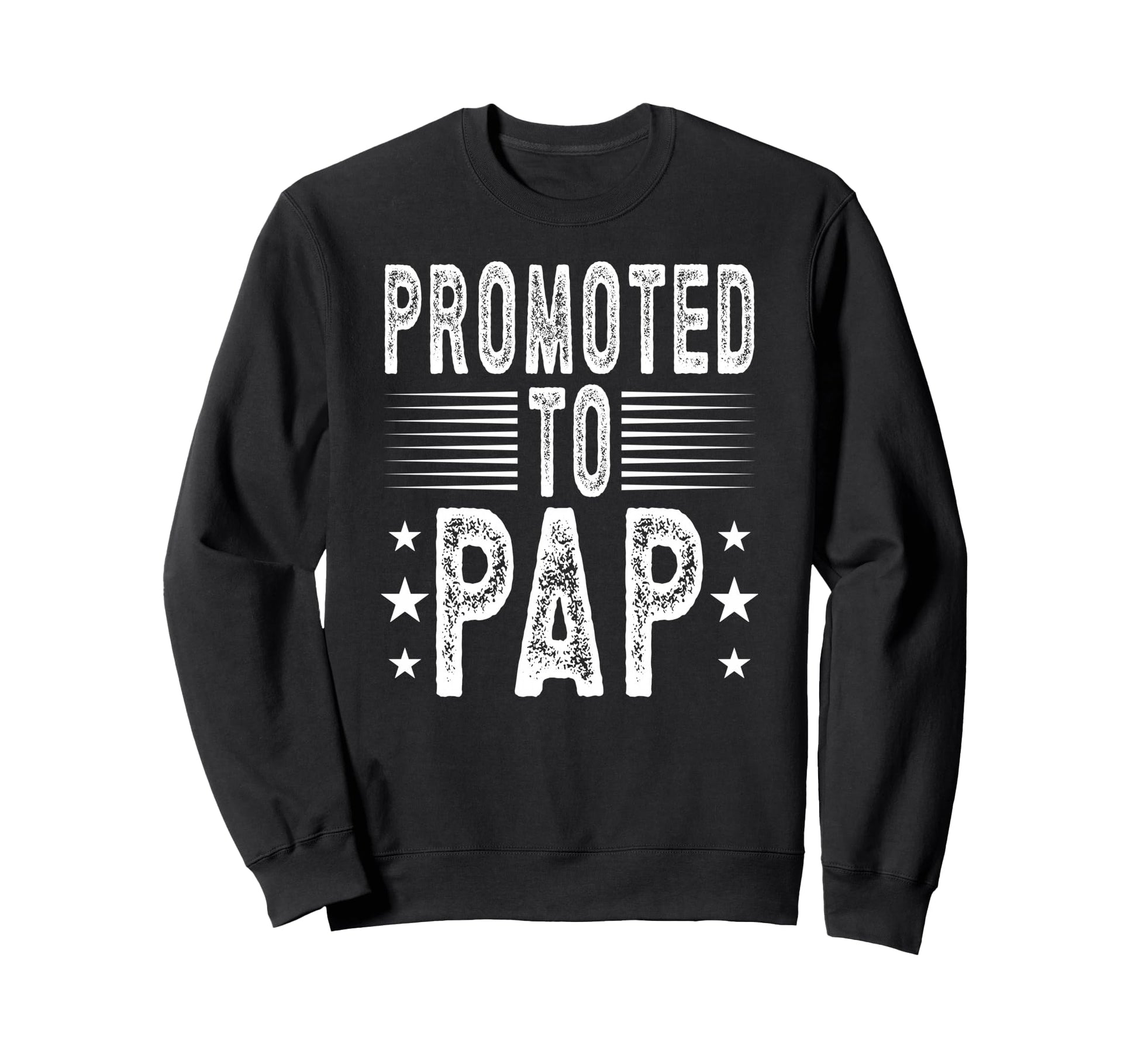 Promoted To Pap Future Pap Grandpa Sweatshirt - Minimalist Print Unisex - T-Shirt, Sweatshirt, Hoodie