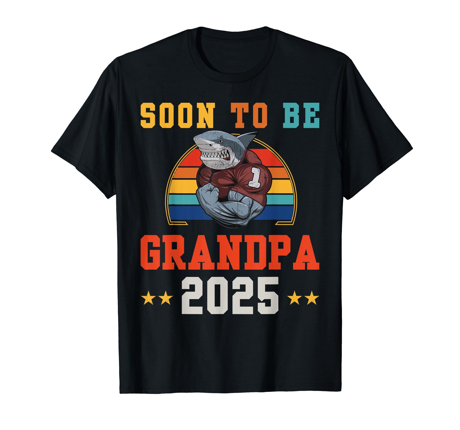 Soon To Be Grandpa 2025 Funny T-Shirt - Minimalist Print for Adults - T-Shirt, Sweatshirt, Hoodie