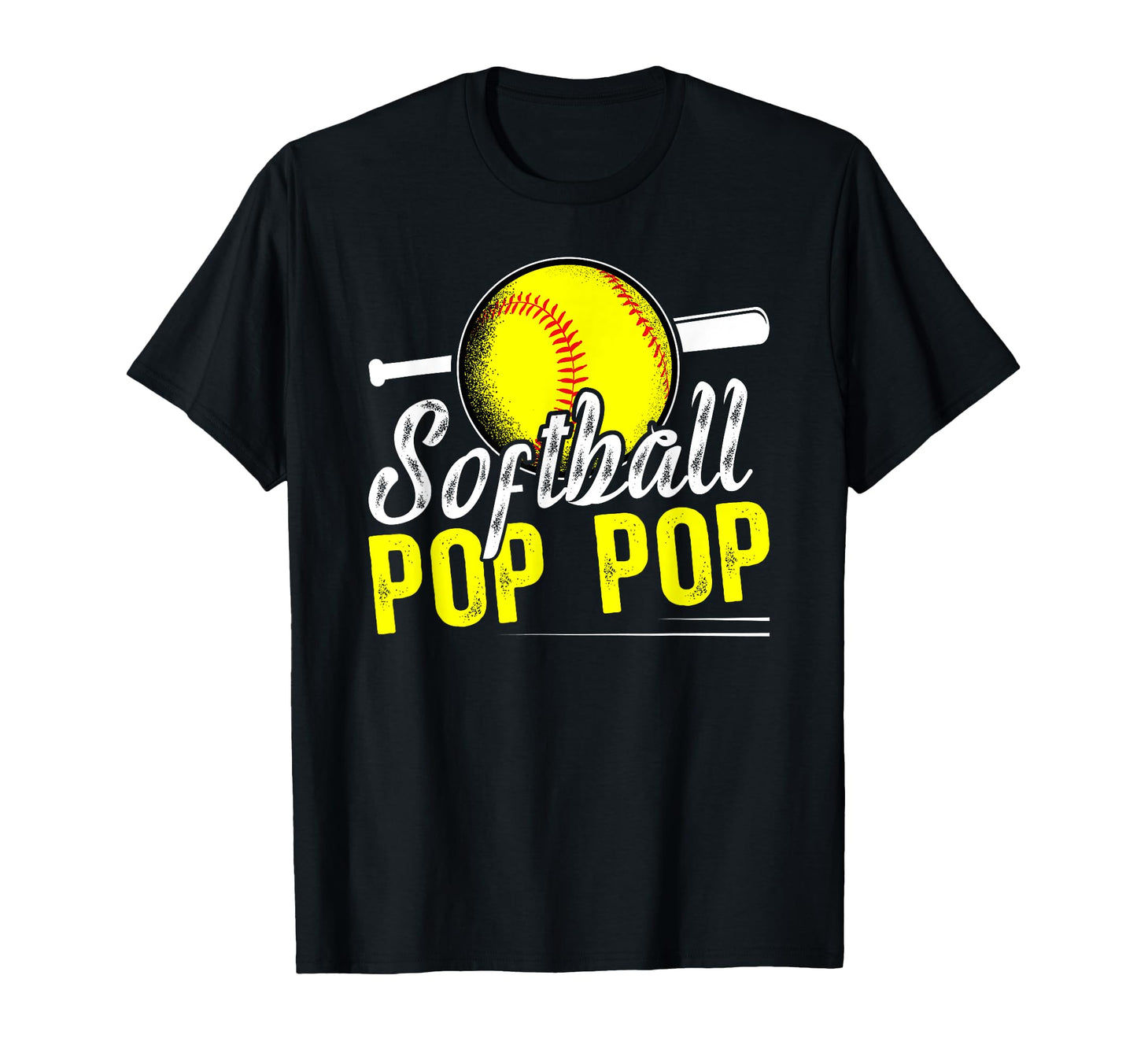 Softball Pop Pop Softball Player Pop Pop T-Shirt - Aesthetic Graphic Unisex - T-Shirt, Sweatshirt, Hoodie