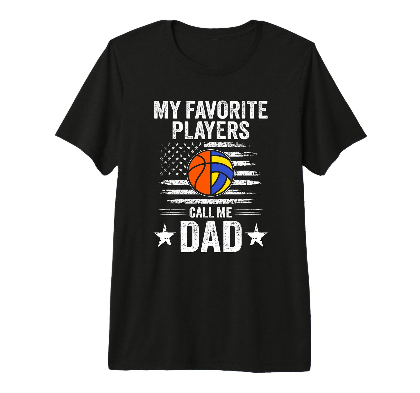 My Favorite Players Call Me Dad T-Shirt - Aesthetic Graphic for Adults - T-Shirt, Sweatshirt, Hoodie