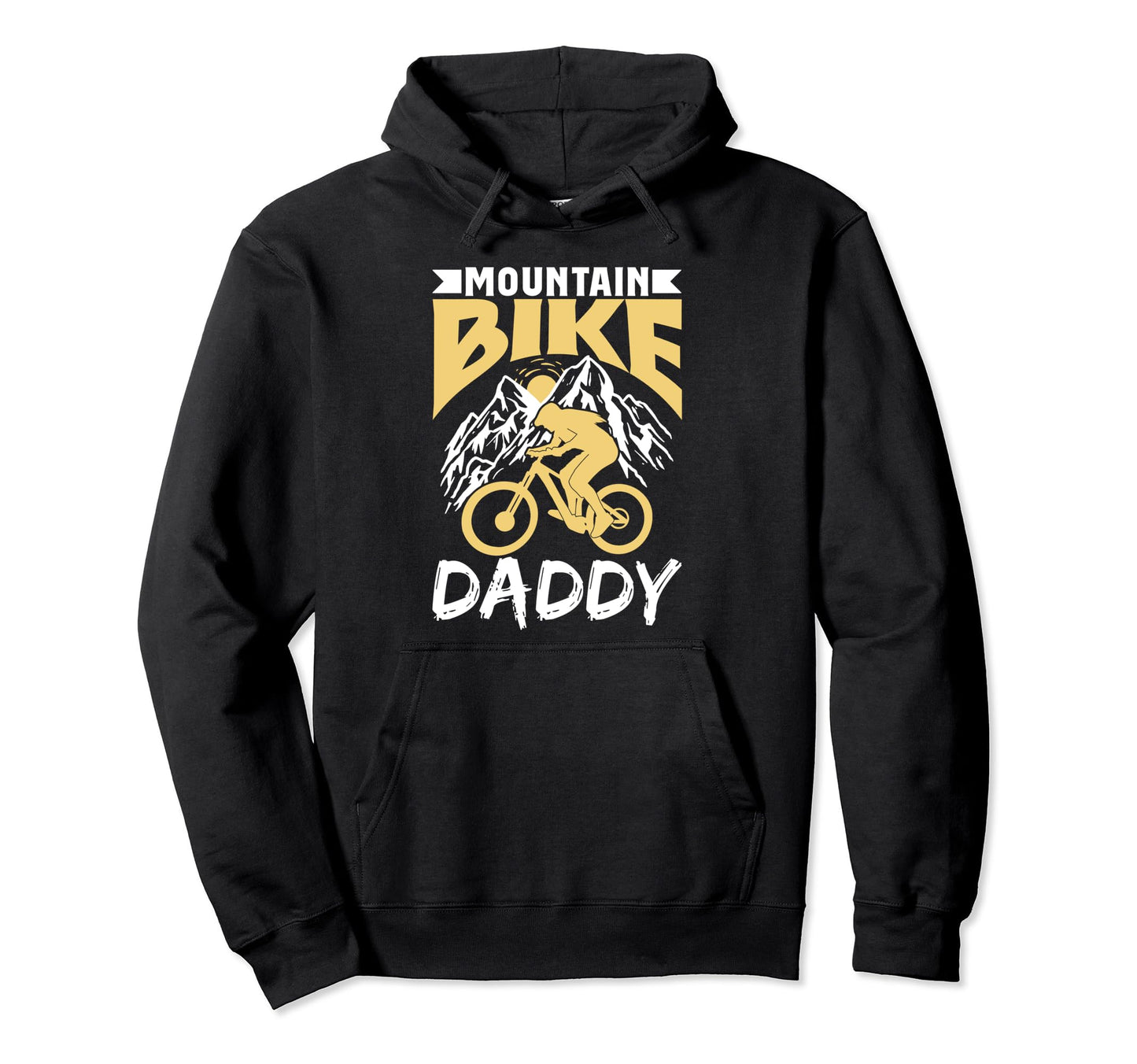 Mountain Bike Daddy Mountainbike Mtb Hoodie - Trendy Graphic Men Women - T-Shirt, Sweatshirt, Hoodie