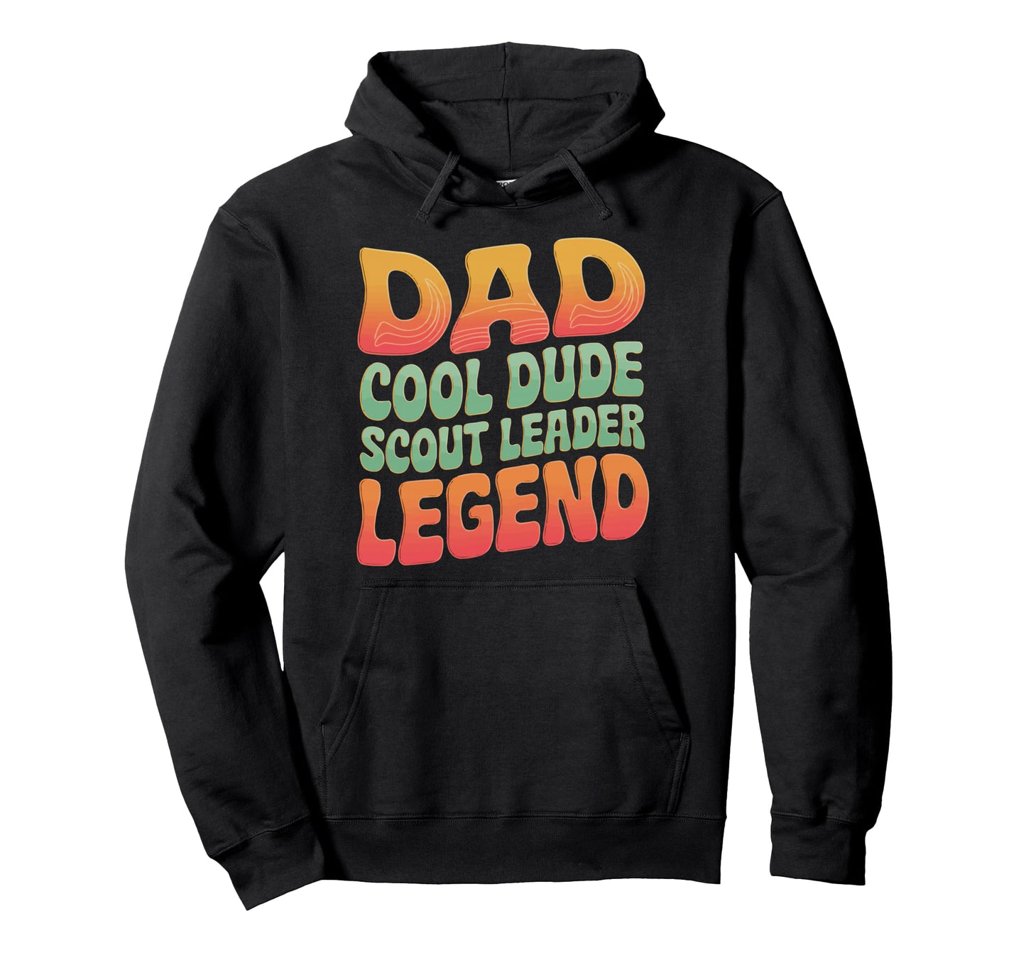 Scout Leader Dad Scouting Campfire Hoodie - Custom Art Print Unisex - T-Shirt, Sweatshirt, Hoodie