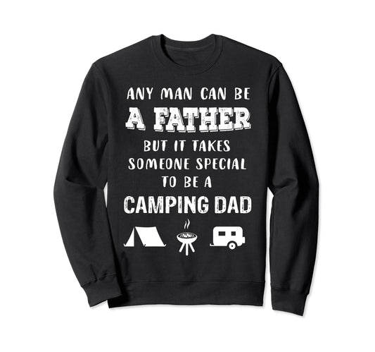 Camping Dad 1 Sweatshirt - Aesthetic Graphic Men Women - T-Shirt, Sweatshirt, Hoodie