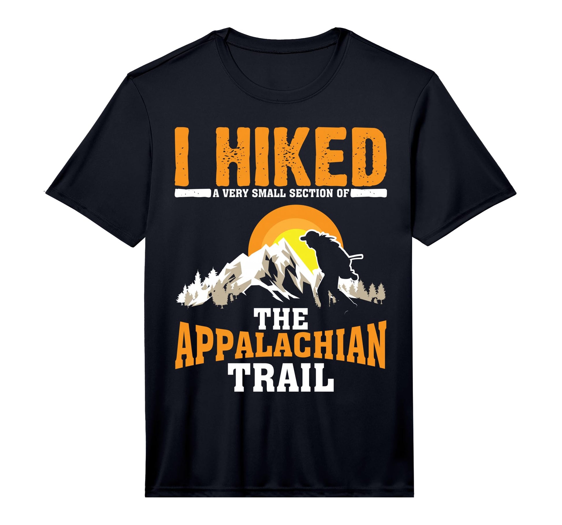 Funny Hiked Small Section T-Shirt - Minimalist Print for Adults - T-Shirt, Sweatshirt, Hoodie