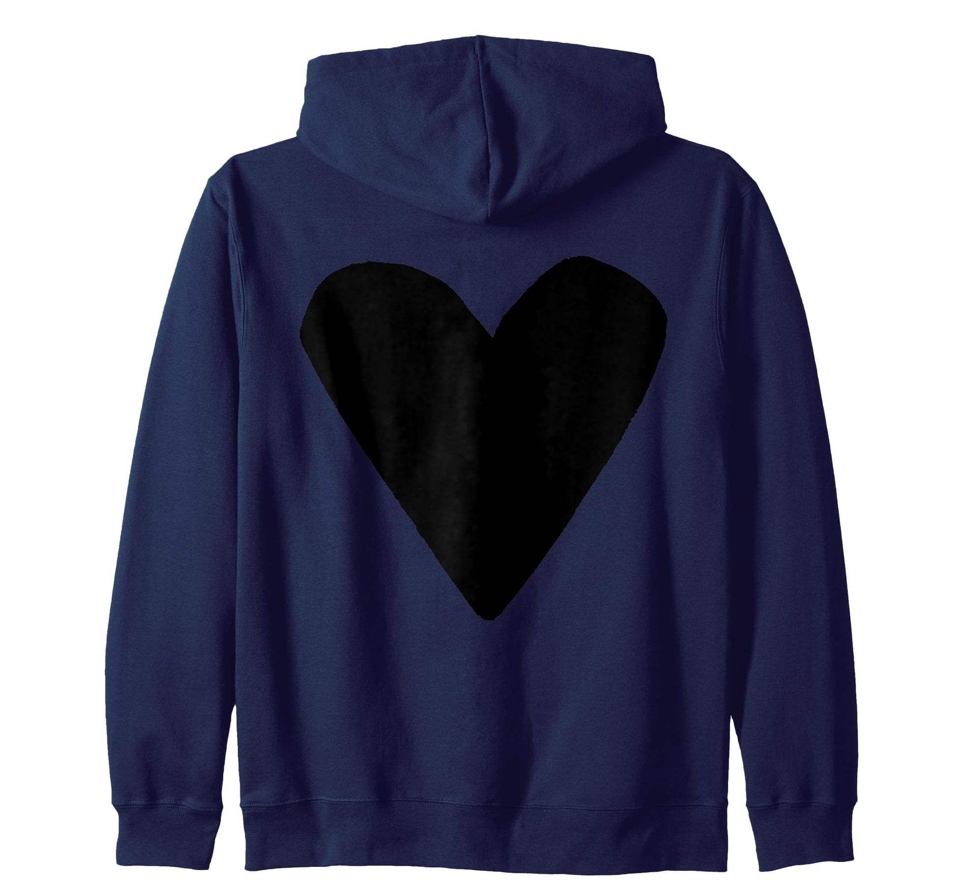 Pop Art Big Backprint Heart Tees Sweatshirt - Trendy Graphic for Adults - T-Shirt, Sweatshirt, Hoodie