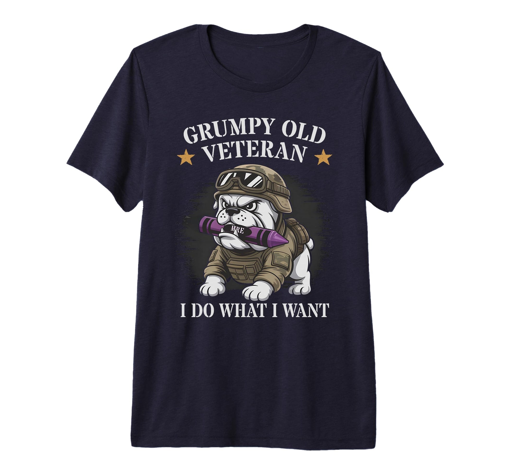 Sarcastic Grumpy Old Veteran I Do T-Shirt - Minimalist Print Men Women - T-Shirt, Sweatshirt, Hoodie