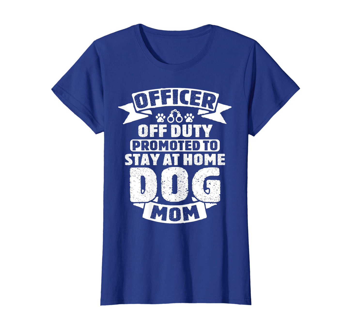 Officer Off Duty Dog Mom Funny Cop Police T-Shirt - Novelty Apparel Unisex - T-Shirt, Sweatshirt, Hoodie