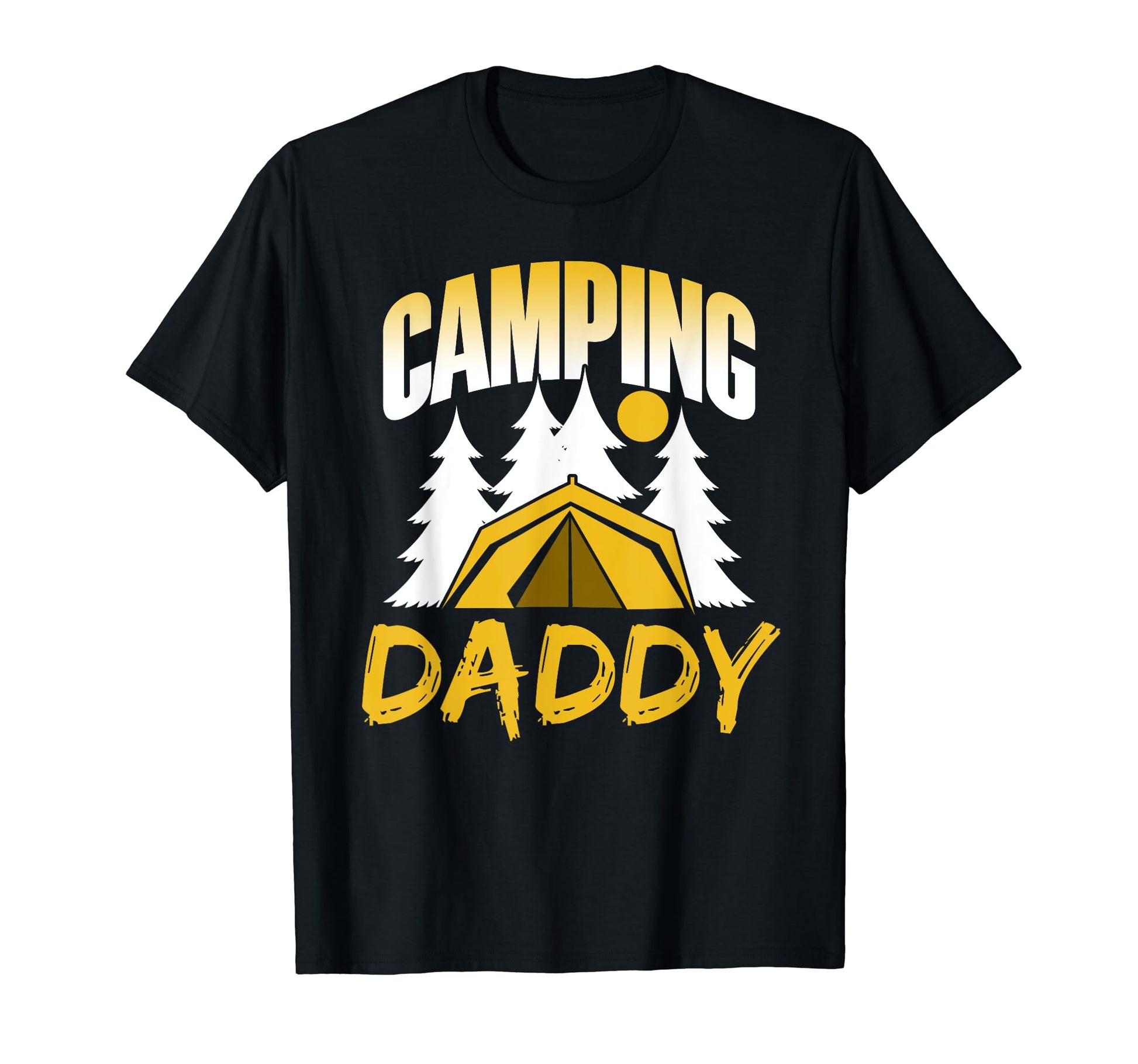 Camping Daddy Campfire Camper T-Shirt - Aesthetic Graphic Men Women - T-Shirt, Sweatshirt, Hoodie