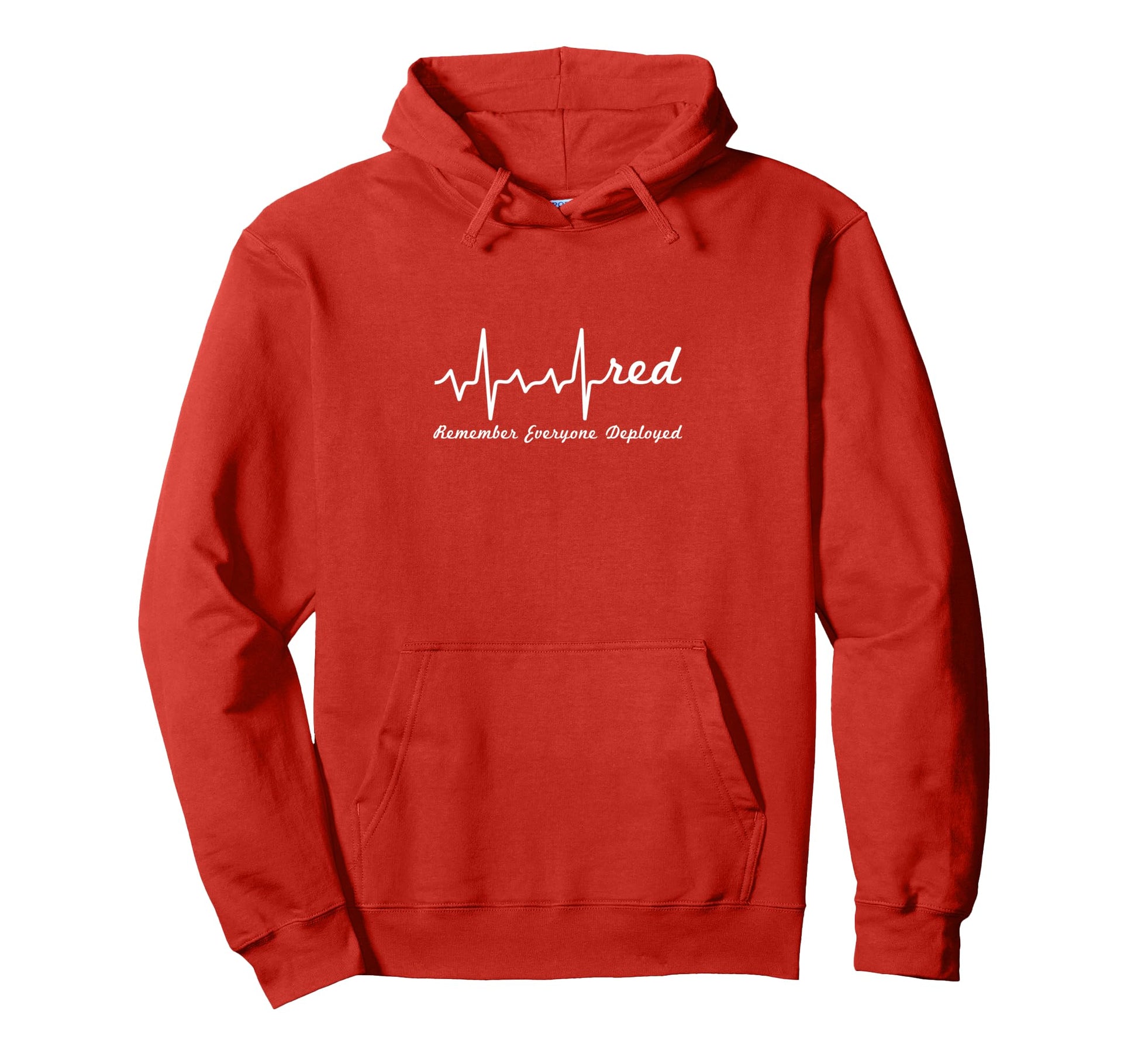 Red Friday Military Remember Everyone Hoodie - Graphic Print Unisex - T-Shirt, Sweatshirt, Hoodie