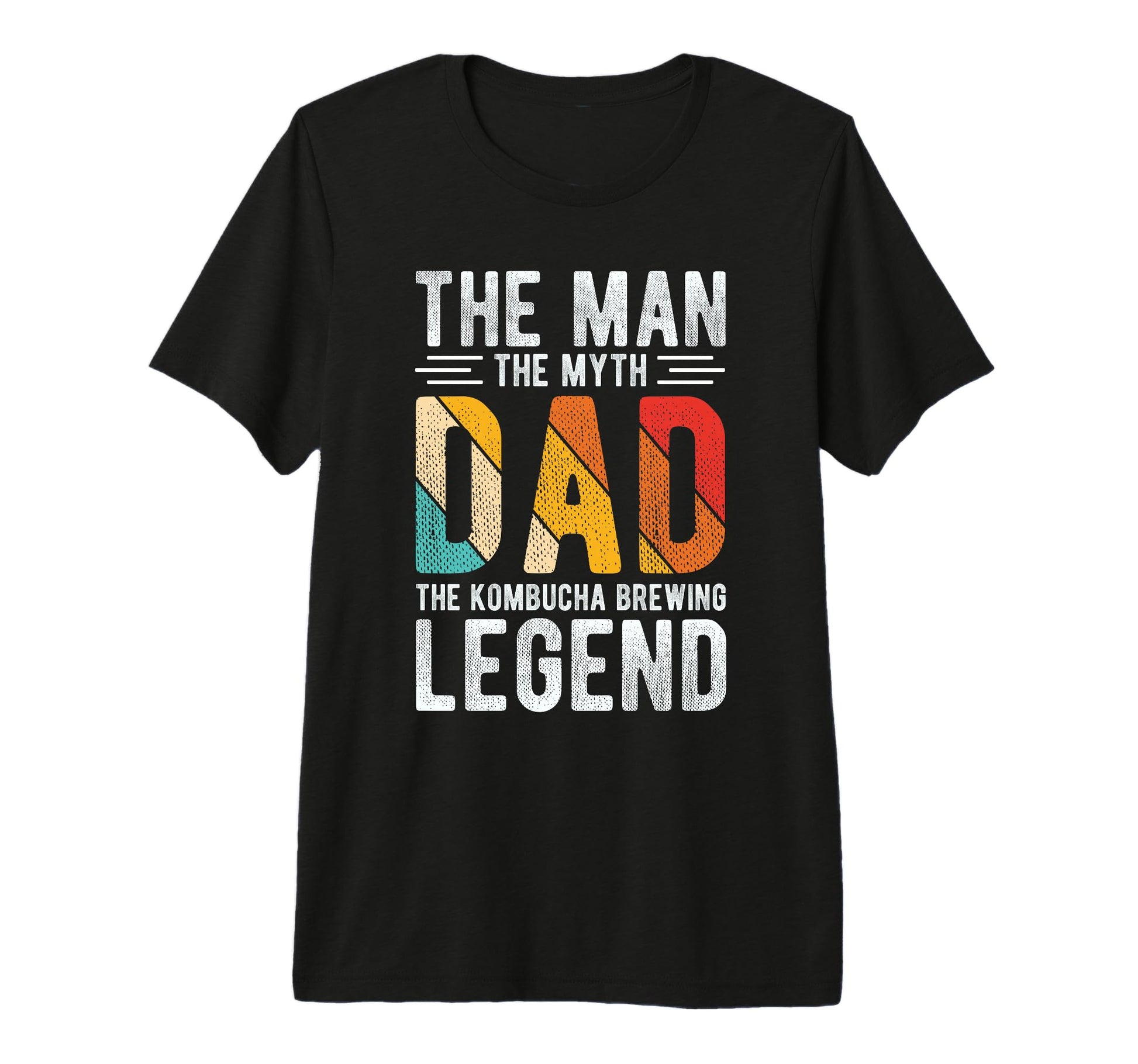 Myth Dad Kombucha Brewing Legend T-Shirt - Aesthetic Graphic Men Women - T-Shirt, Sweatshirt, Hoodie