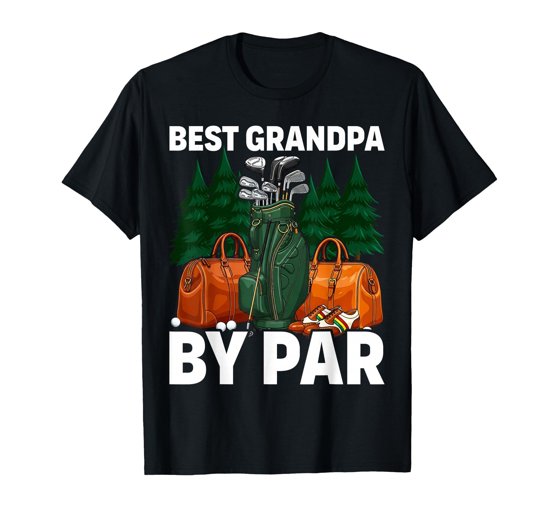 Funny Mens Golfing Best Dad Par T-Shirt - Casual Everyday Wear for Adults - T-Shirt, Sweatshirt, Hoodie