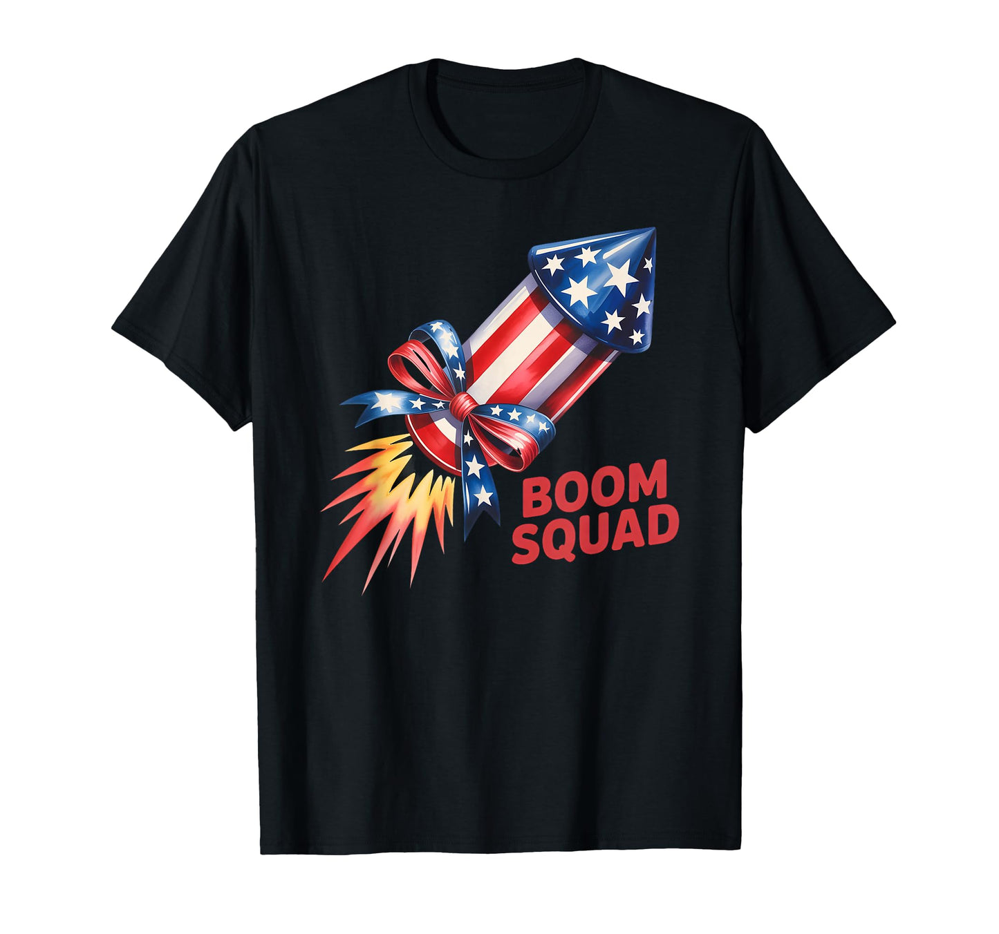 Boom Squad Firework Safety Director T-Shirt - Aesthetic Graphic for Adults - T-Shirt, Sweatshirt, Hoodie