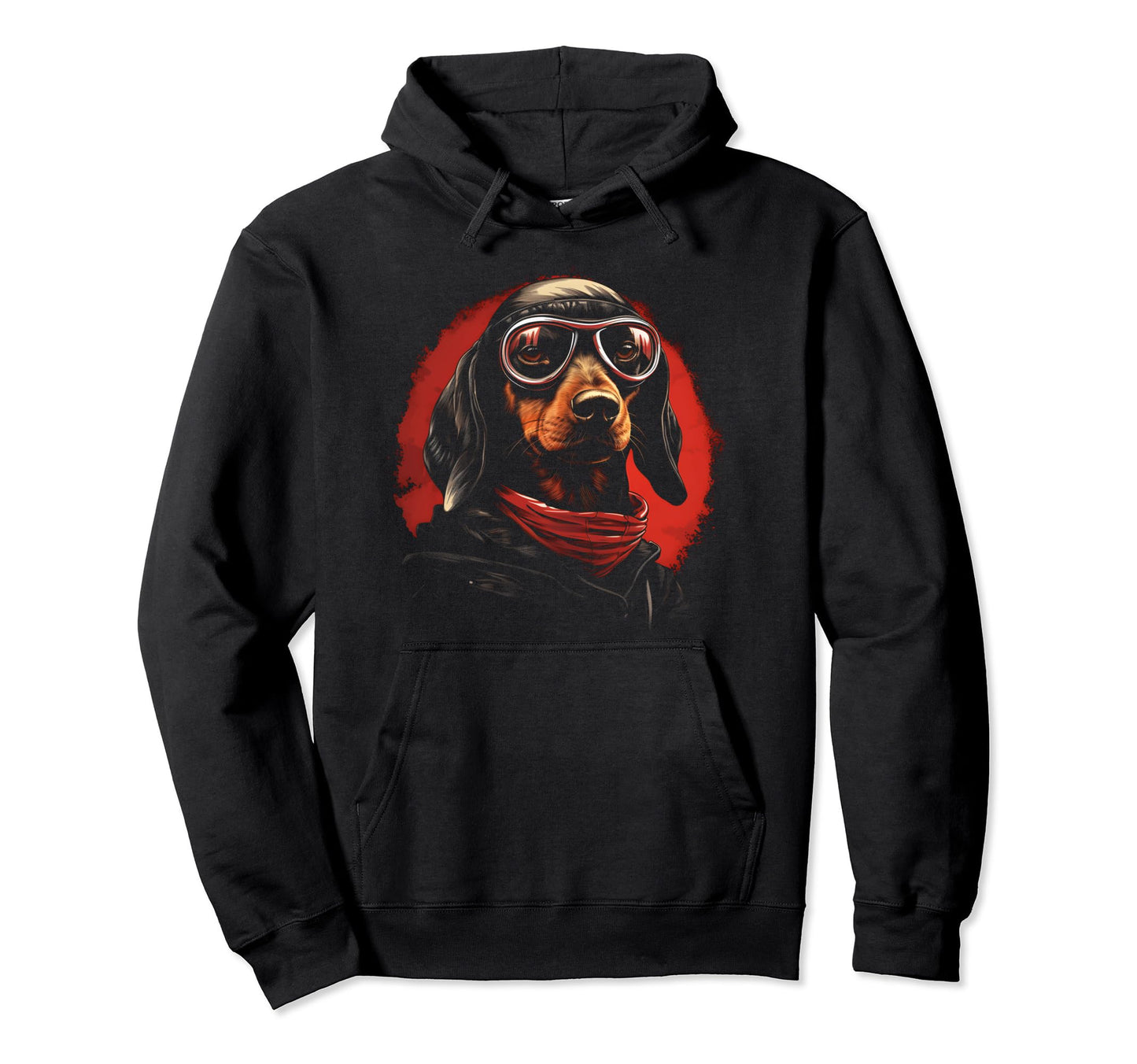 Motorcycle Dad Biker Dog Funny Hoodie - Aesthetic Graphic Men Women - T-Shirt, Sweatshirt, Hoodie