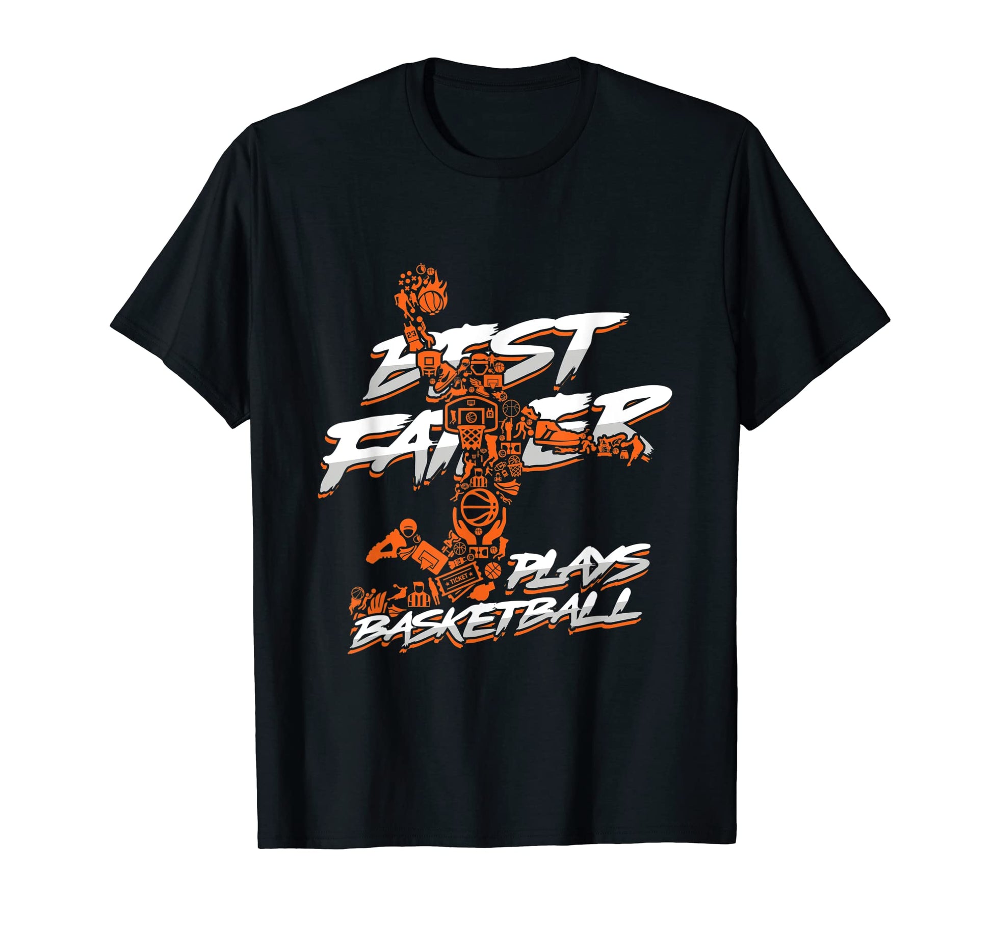 Basketball Streetball Father Player T-Shirt - Trendy Graphic for Adults - T-Shirt, Sweatshirt, Hoodie