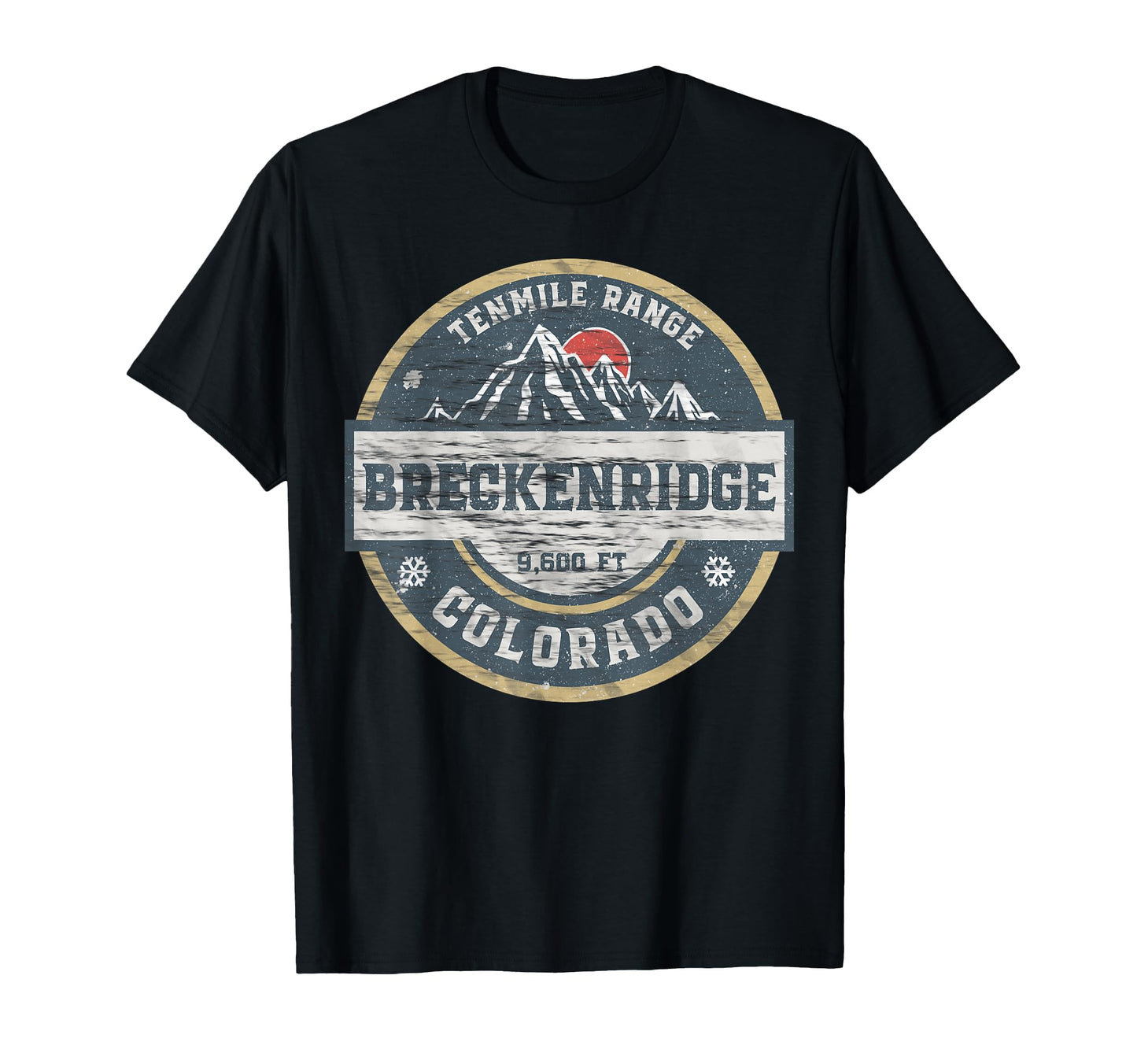 Breckenridge Colorado Tenmile Range T-Shirt - Aesthetic Graphic Unisex - T-Shirt, Sweatshirt, Hoodie