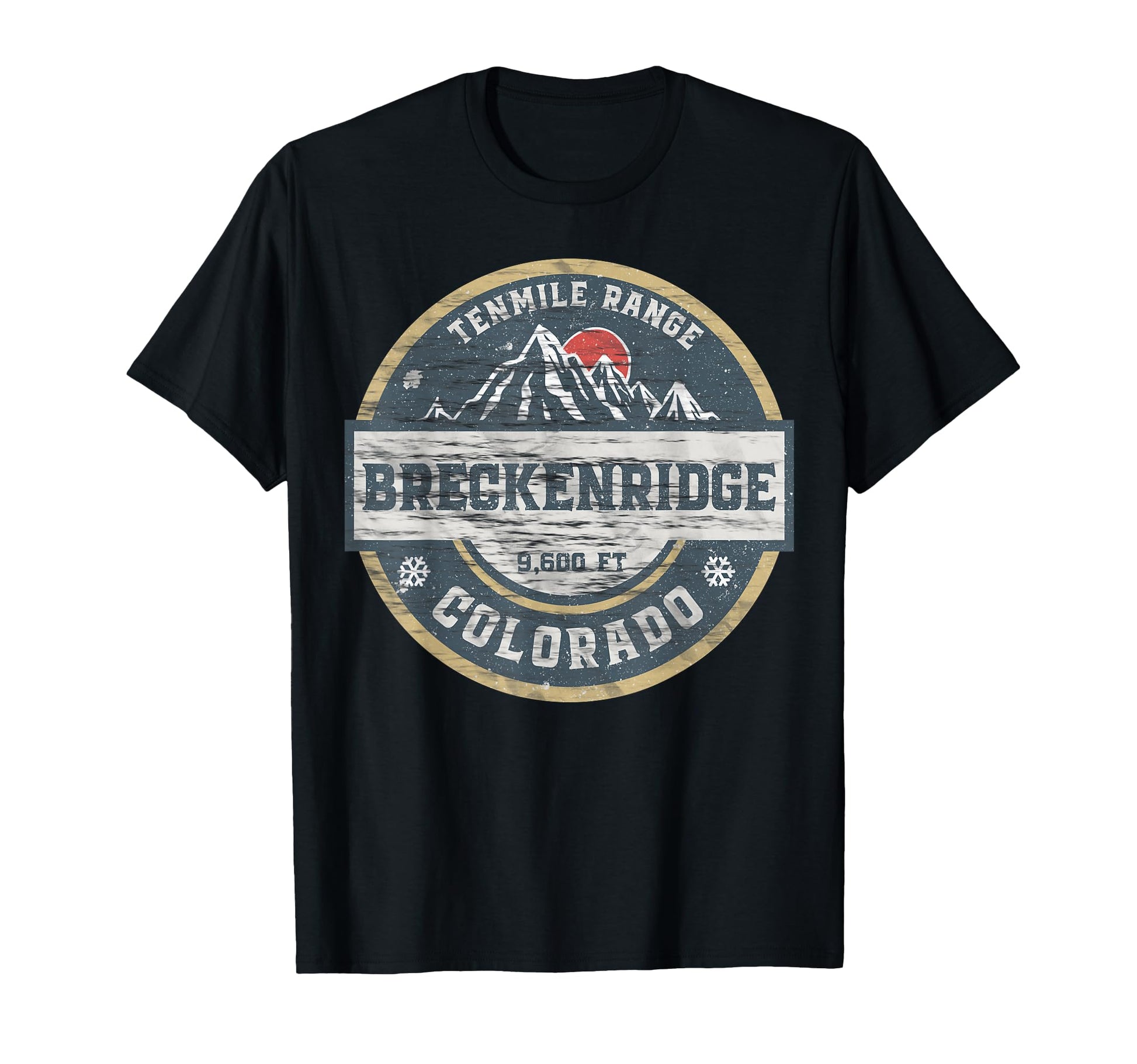 Breckenridge Colorado Tenmile Range T-Shirt - Aesthetic Graphic Unisex - T-Shirt, Sweatshirt, Hoodie