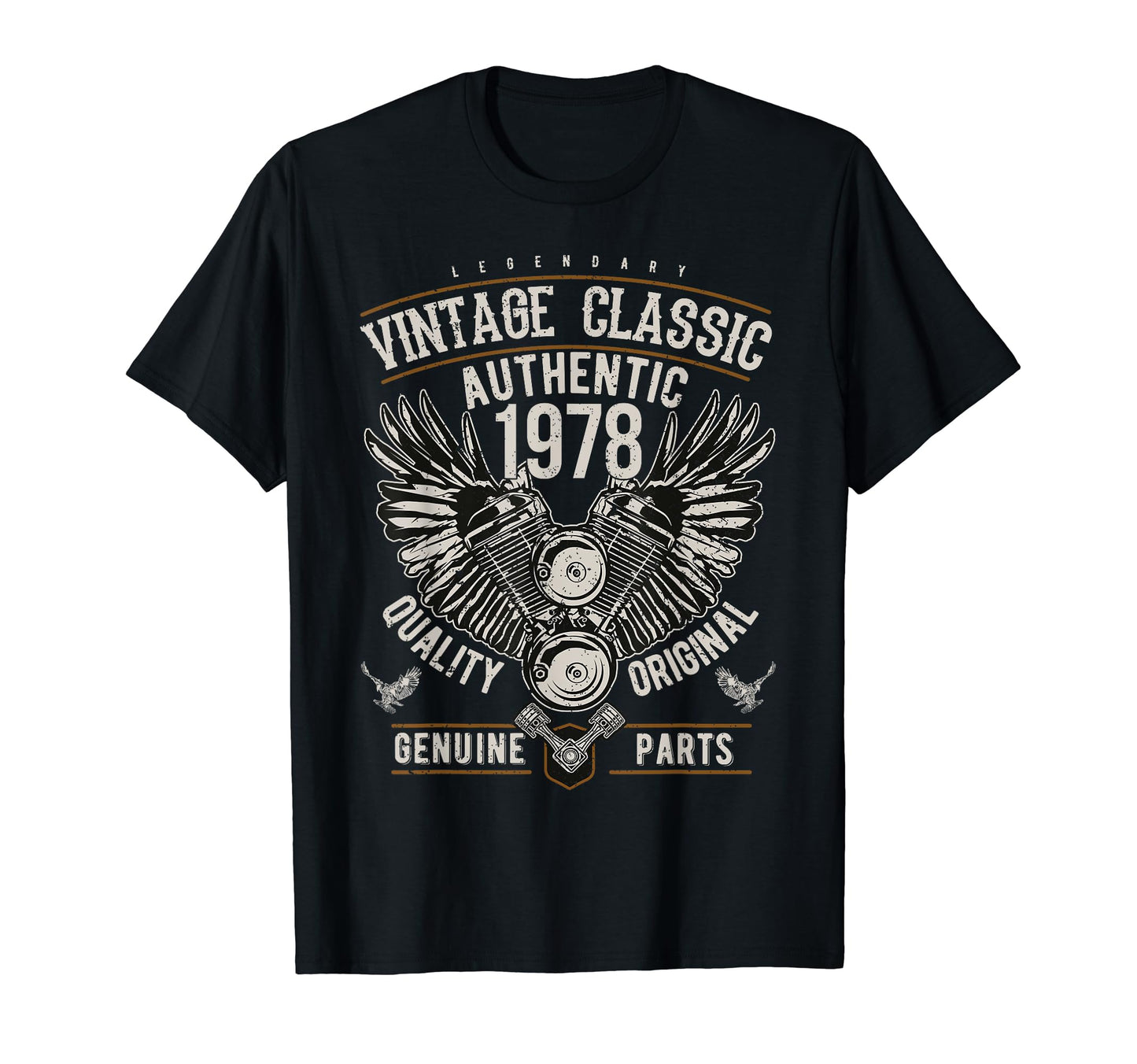 40Th Birthday Gifts Motorcycle Dad T-Shirt - Aesthetic Graphic Men Women - T-Shirt, Sweatshirt, Hoodie