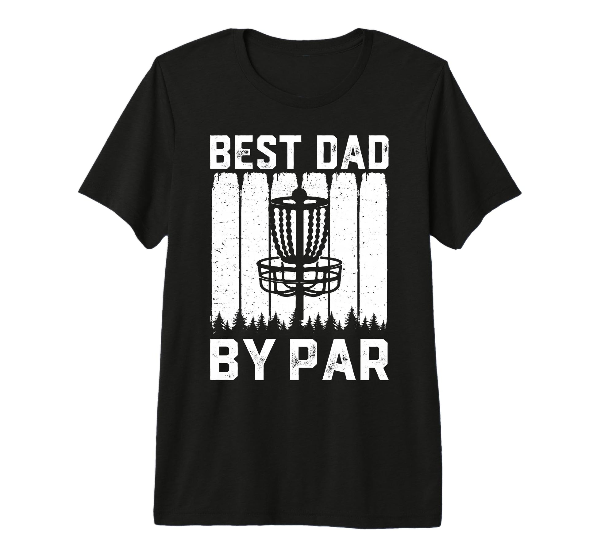 Mens Best Dad Bar Disc Golf Lovers Funny T-Shirt - Unique Graphic Unisex - T-Shirt, Sweatshirt, Hoodie