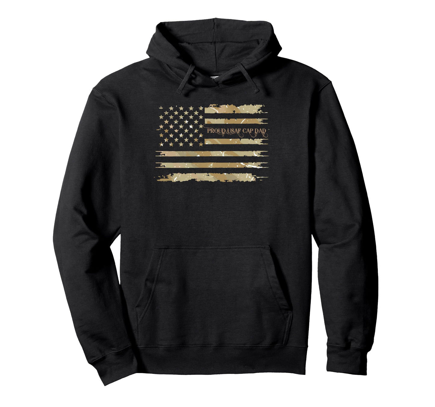 Proud Usaf Cap Dad Military Family Hoodie - Novelty Apparel Men Women - T-Shirt, Sweatshirt, Hoodie