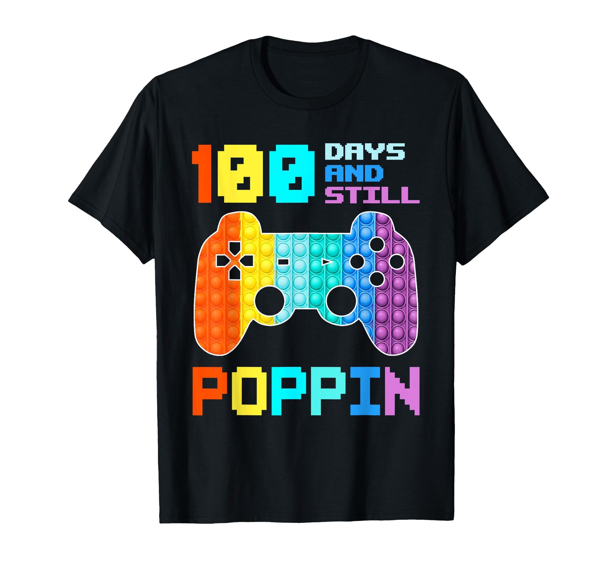 100 Days School And Still Poppin T-Shirt - Aesthetic Graphic for Adults - T-Shirt, Sweatshirt, Hoodie