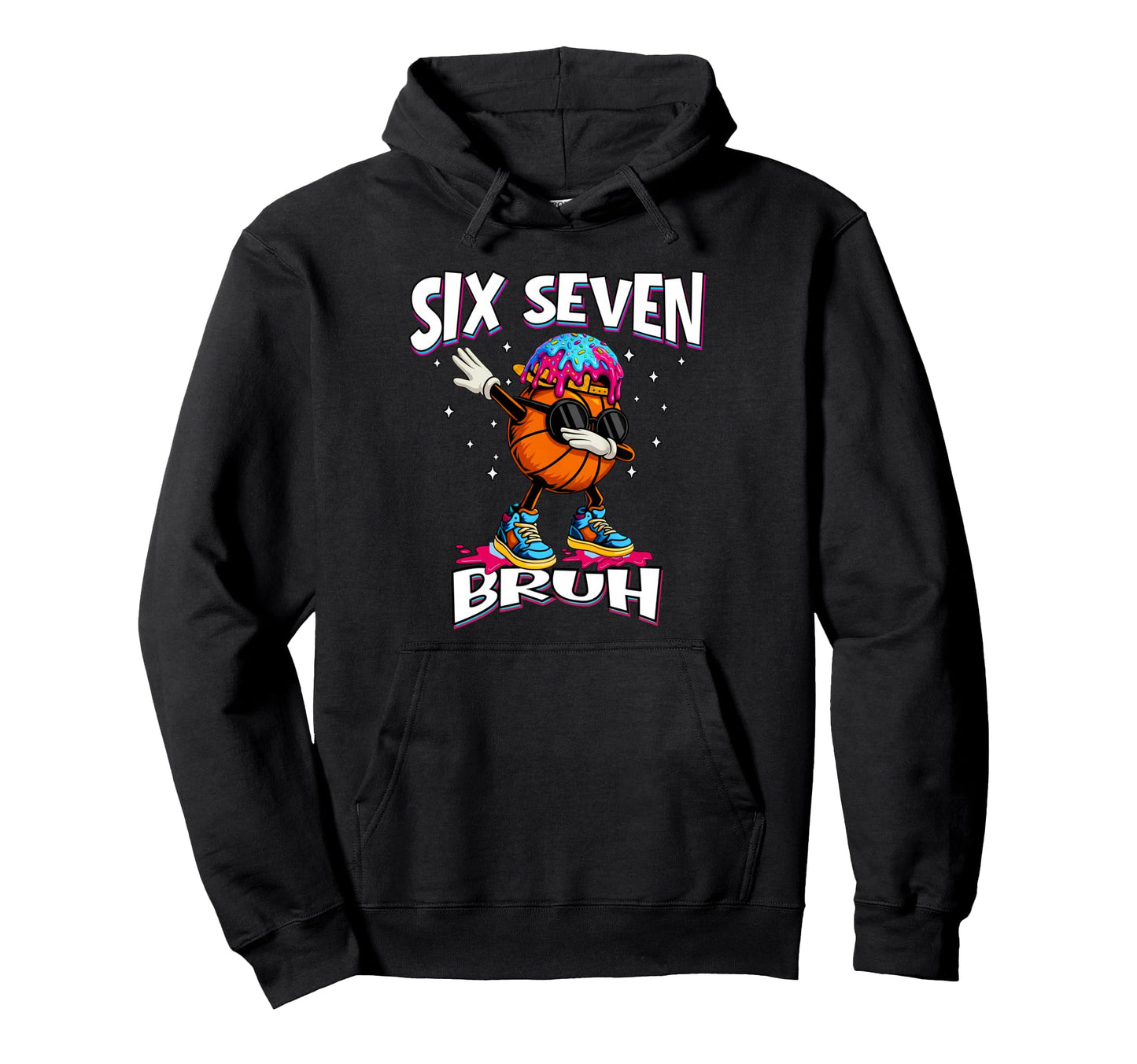 Basketball 67 Meme Six Seven Basketball Hoodie - Novelty Apparel Unisex - T-Shirt, Sweatshirt, Hoodie