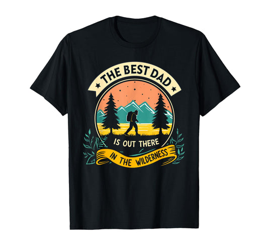 Campfire Adventure Best Dad Nature Dad T-Shirt - Streetwear Style Unisex - T-Shirt, Sweatshirt, Hoodie
