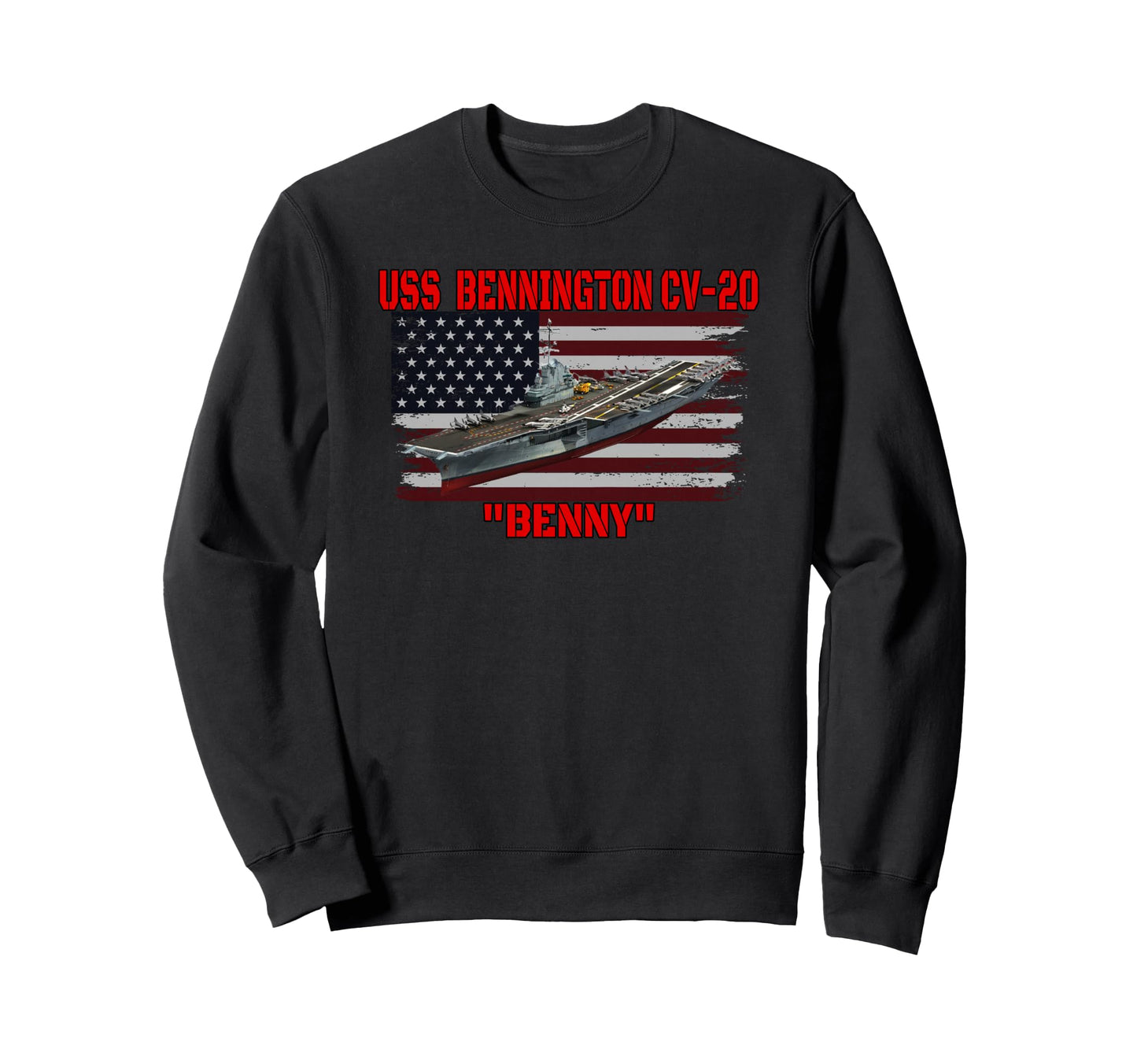 Veterans Day Aircraft Carrier Uss Sweatshirt - Graphic Print Men Women - T-Shirt, Sweatshirt, Hoodie