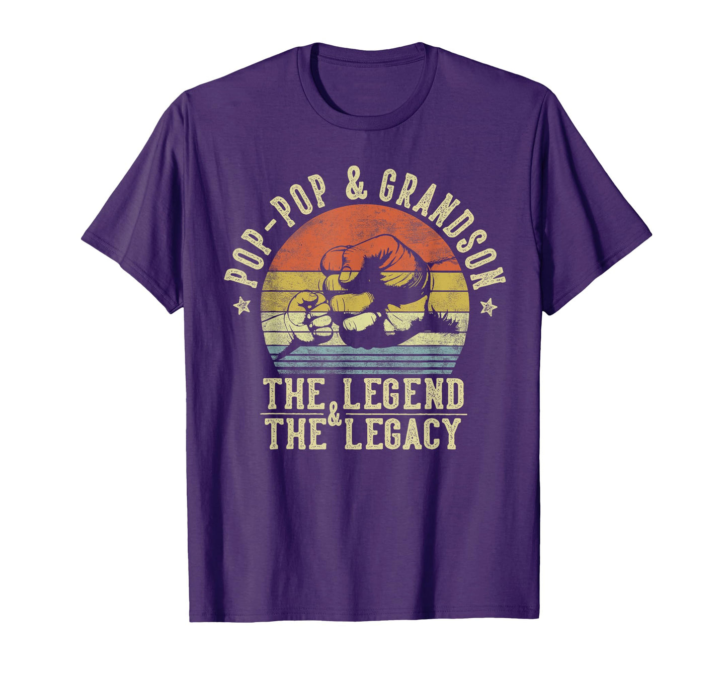 Pop Pop And Grandson Legend And Legacy T-Shirt - Novelty Apparel Men Women - T-Shirt, Sweatshirt, Hoodie