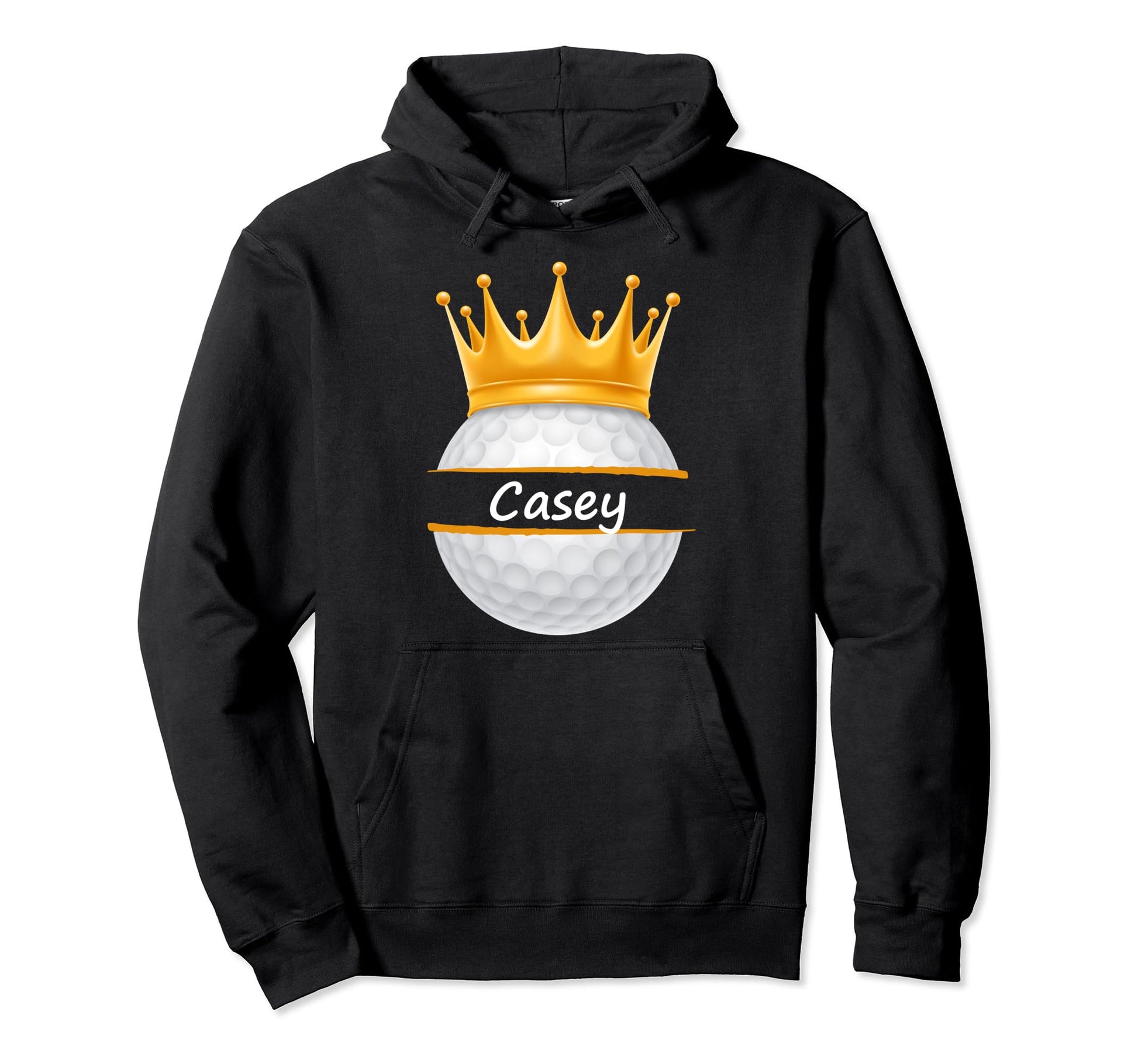 Novelty Golf Personalized Name Casey Hoodie - Streetwear Style for Adults - T-Shirt, Sweatshirt, Hoodie